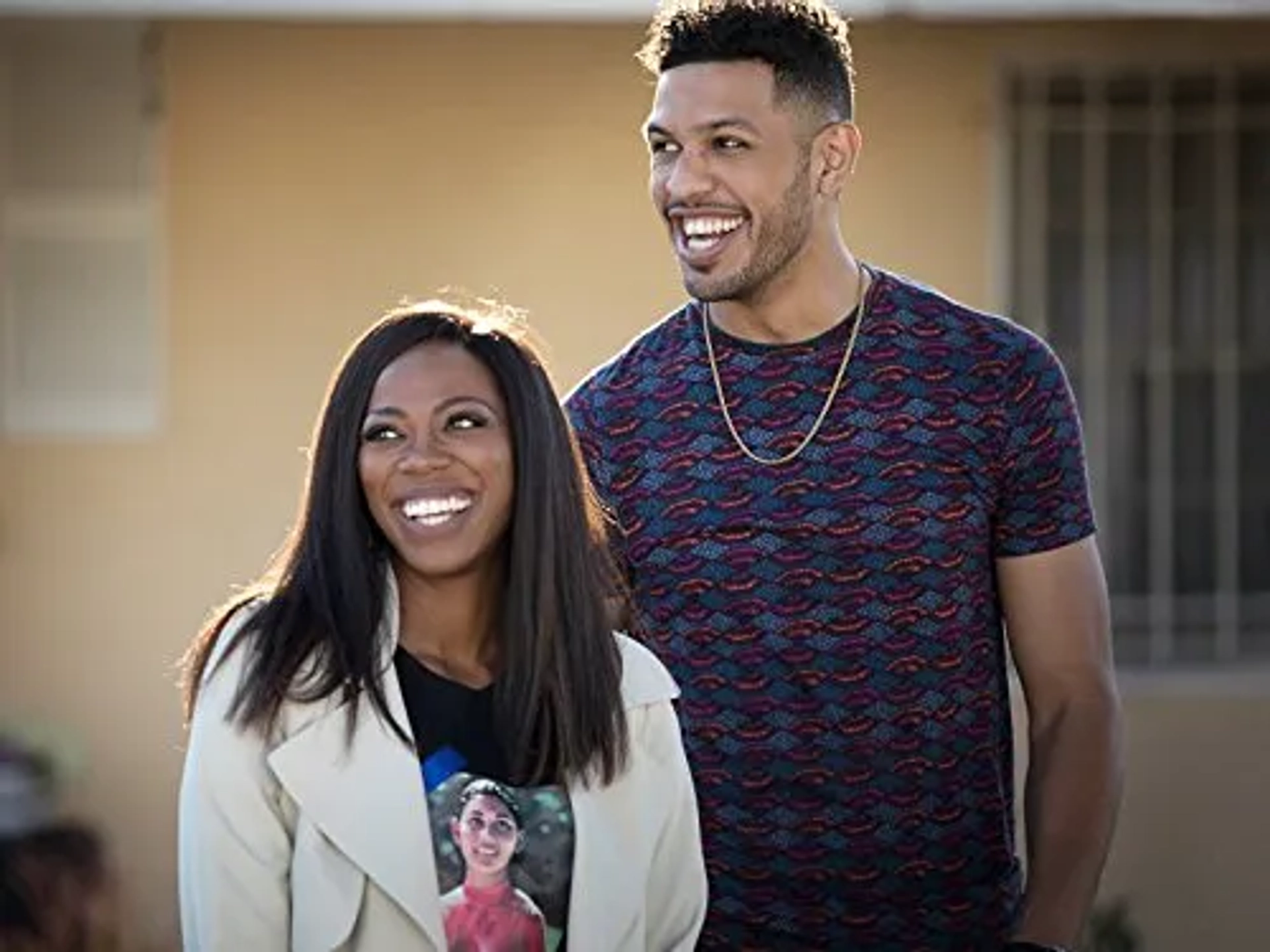 Yvonne Orji and Sarunas J. Jackson in Insecure (2016)