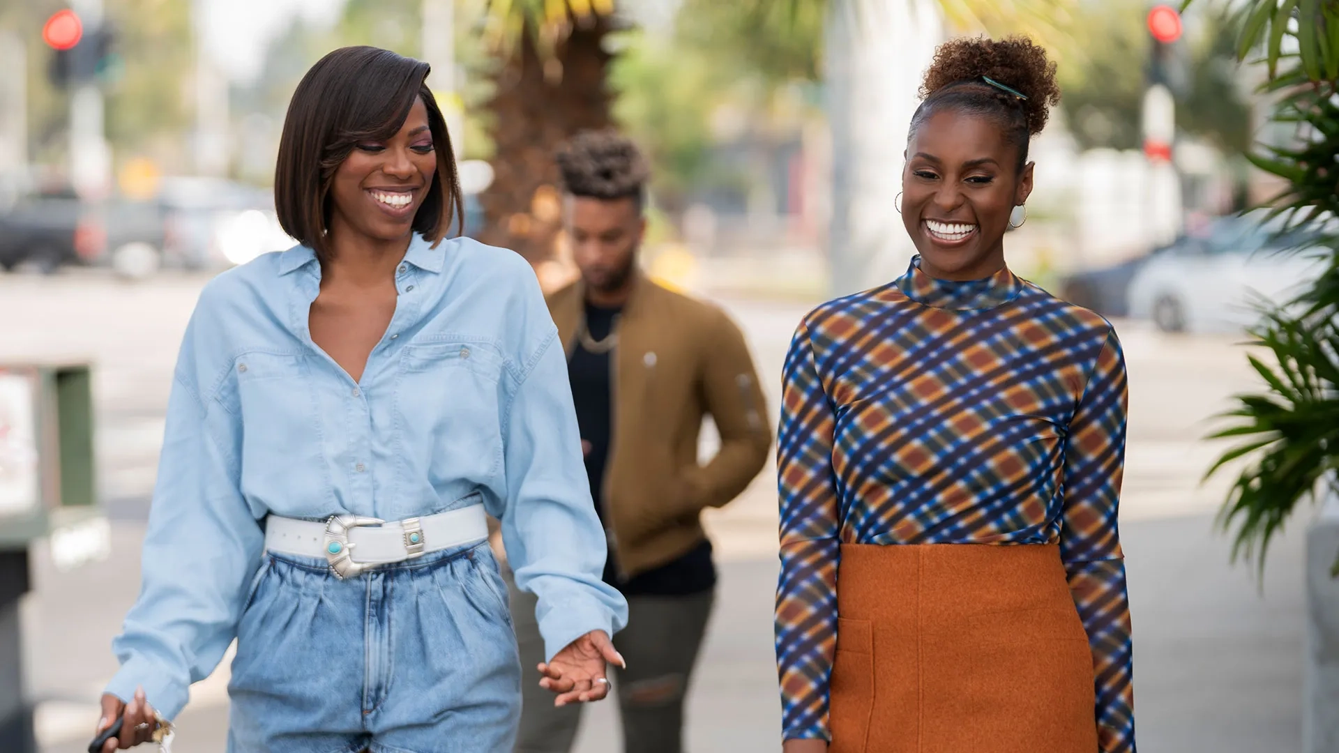 Yvonne Orji and Issa Rae in Insecure: Lowkey Trying (2020)