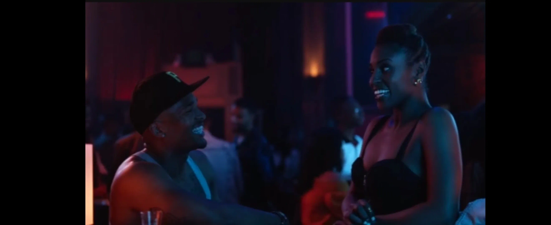 Issa Rae and Arthur J. Davis in Insecure (2016)