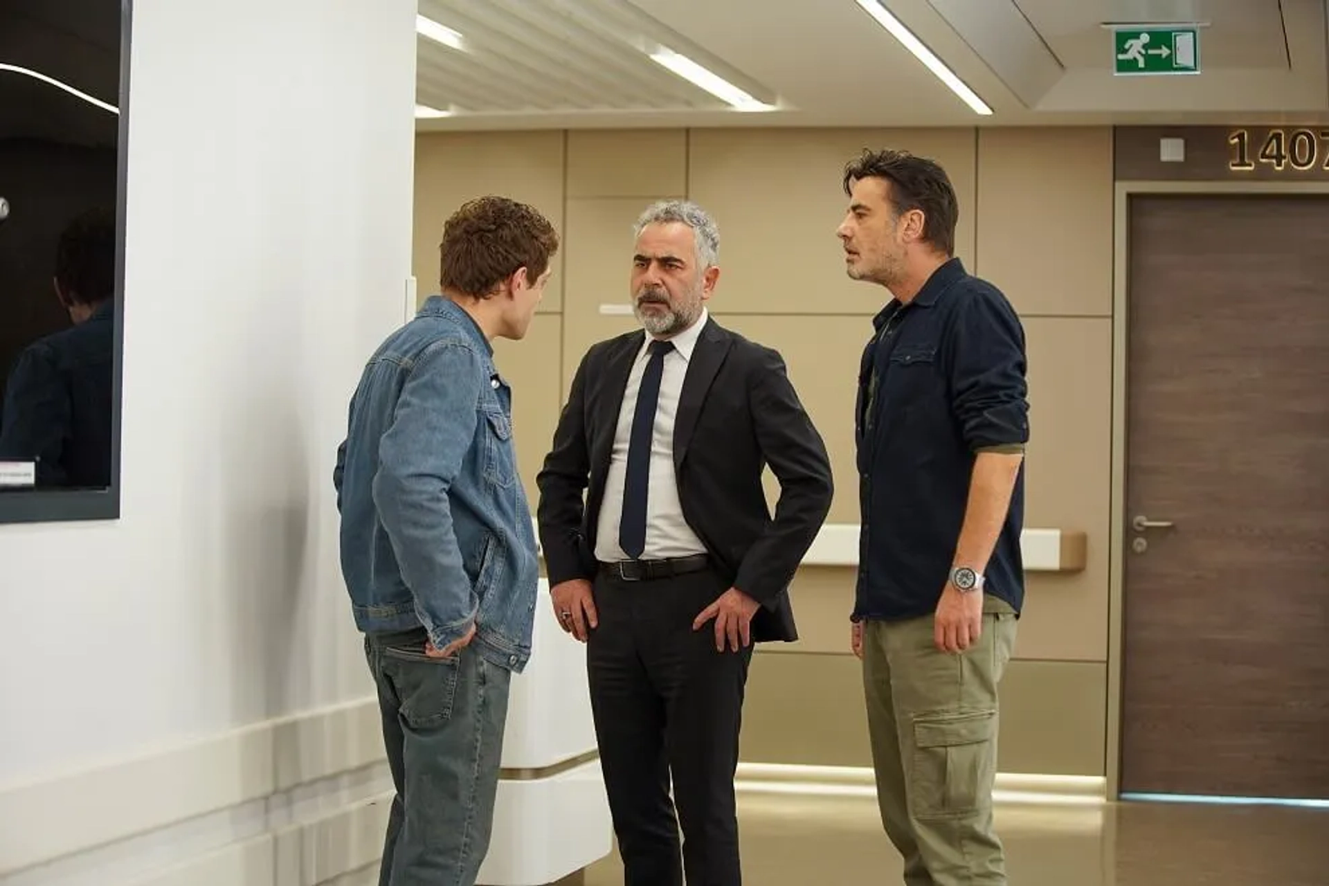 Tayanç Ayaydin, Yurdaer Okur, and Sezer Aricay in Wild Heart (2023)