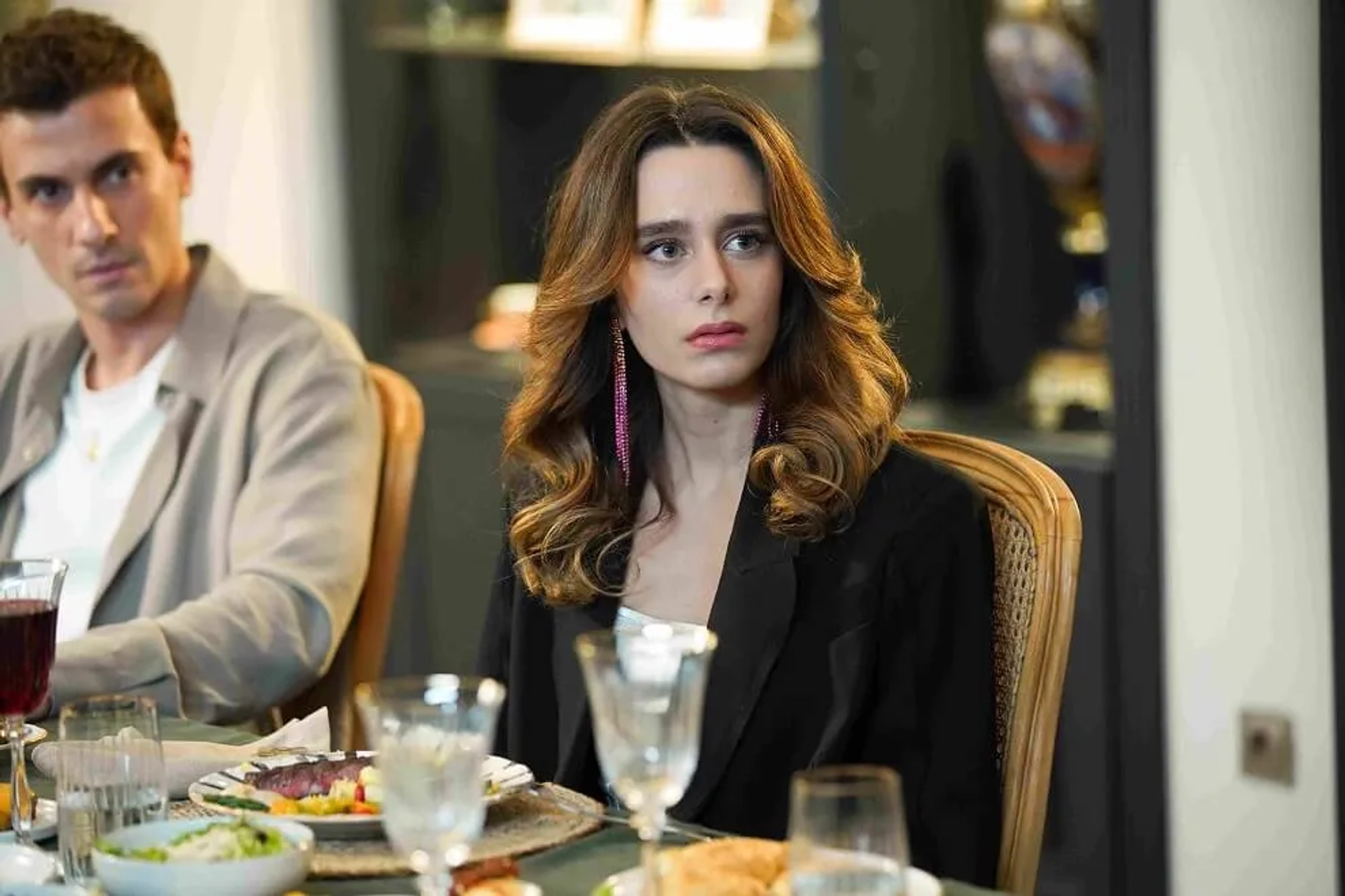 Seray Özkan and Bertan Asllani in Wild Heart (2023)