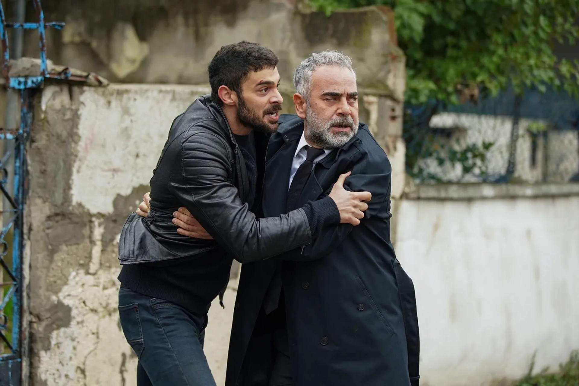 Halit Özgür Sari and Yurdaer Okur in Wild Heart (2023)