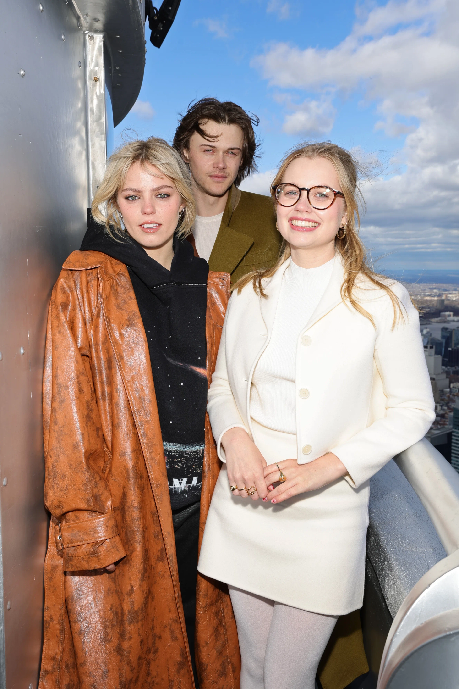 Christopher Briney, Reneé Rapp, and Angourie Rice at an event for Mean Girls (2024)