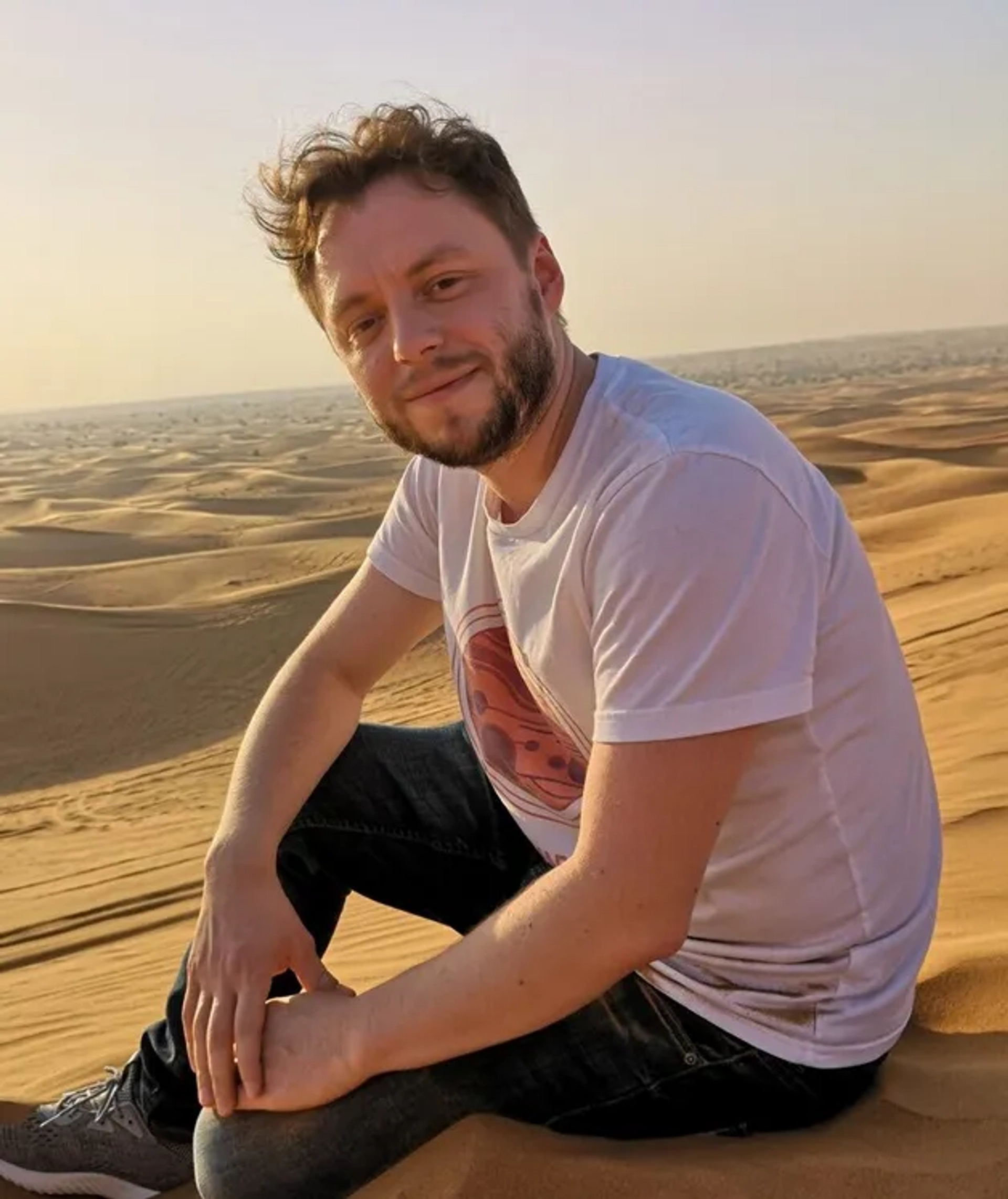 Ilya Shutov at an event for Dead Mountain (2020)