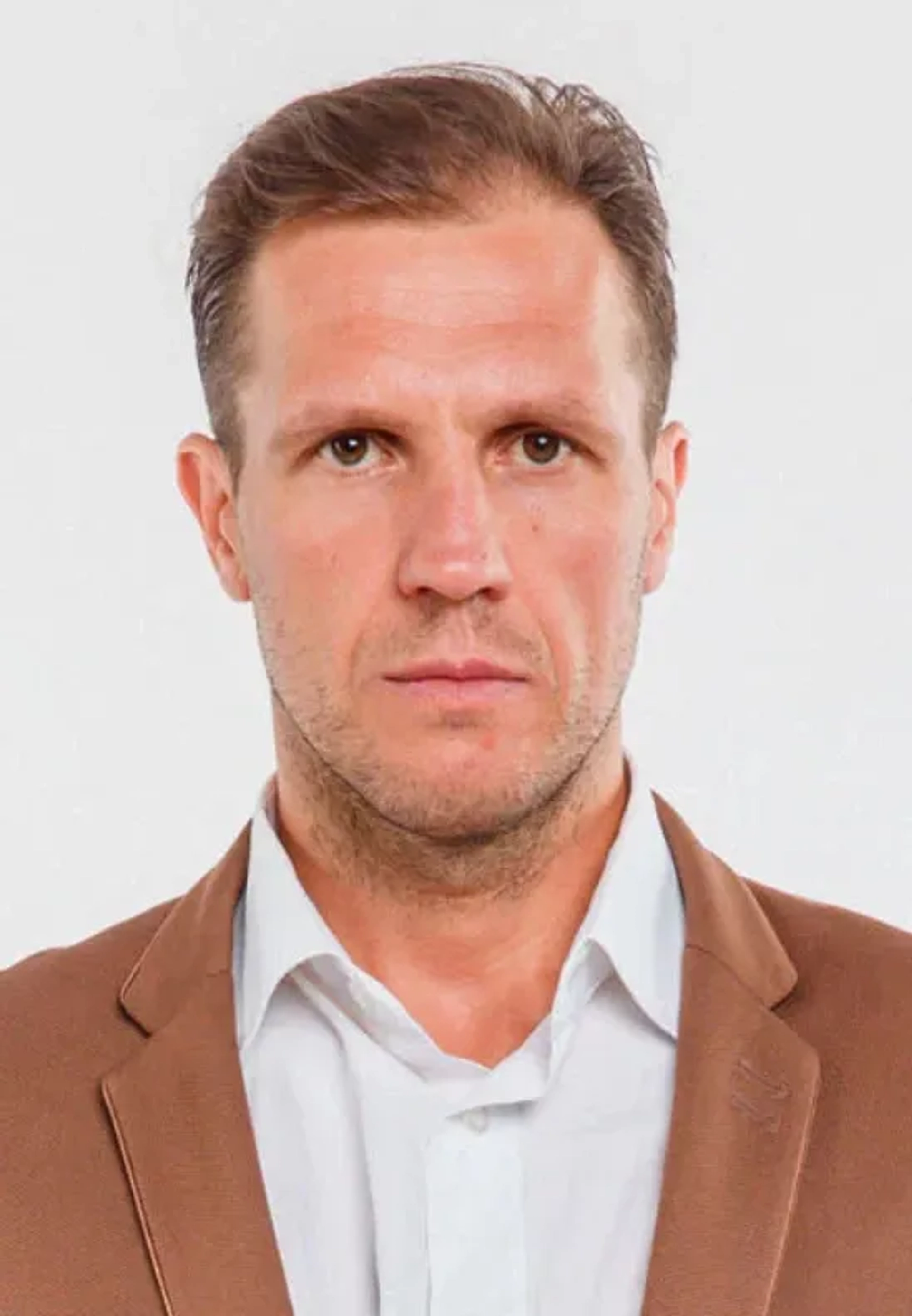 Evgeniy Zelenskiy at an event for Dead Mountain (2020)