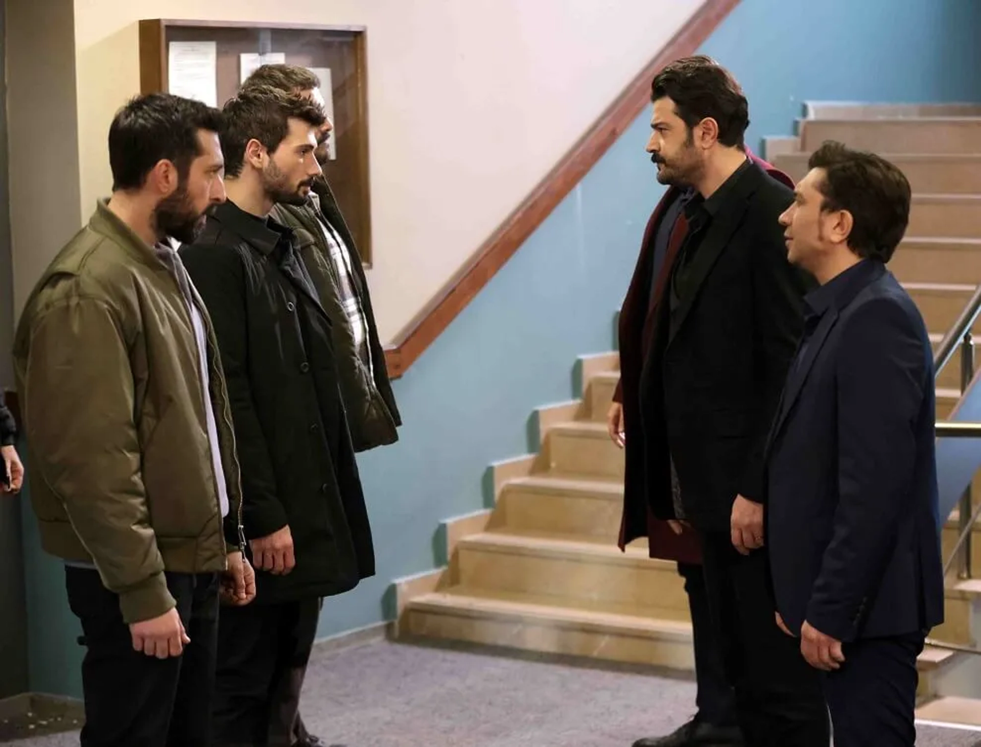 Özgür Emre Yildirim, Emre Bulut, Deniz Can Aktas, and Burak Sevinç in Boundless Love (2023)