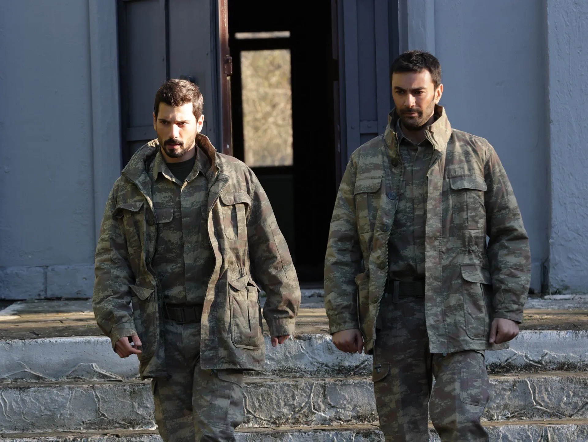 Deniz Can Aktas and Mehmet Korhan Firat in Boundless Love (2023)