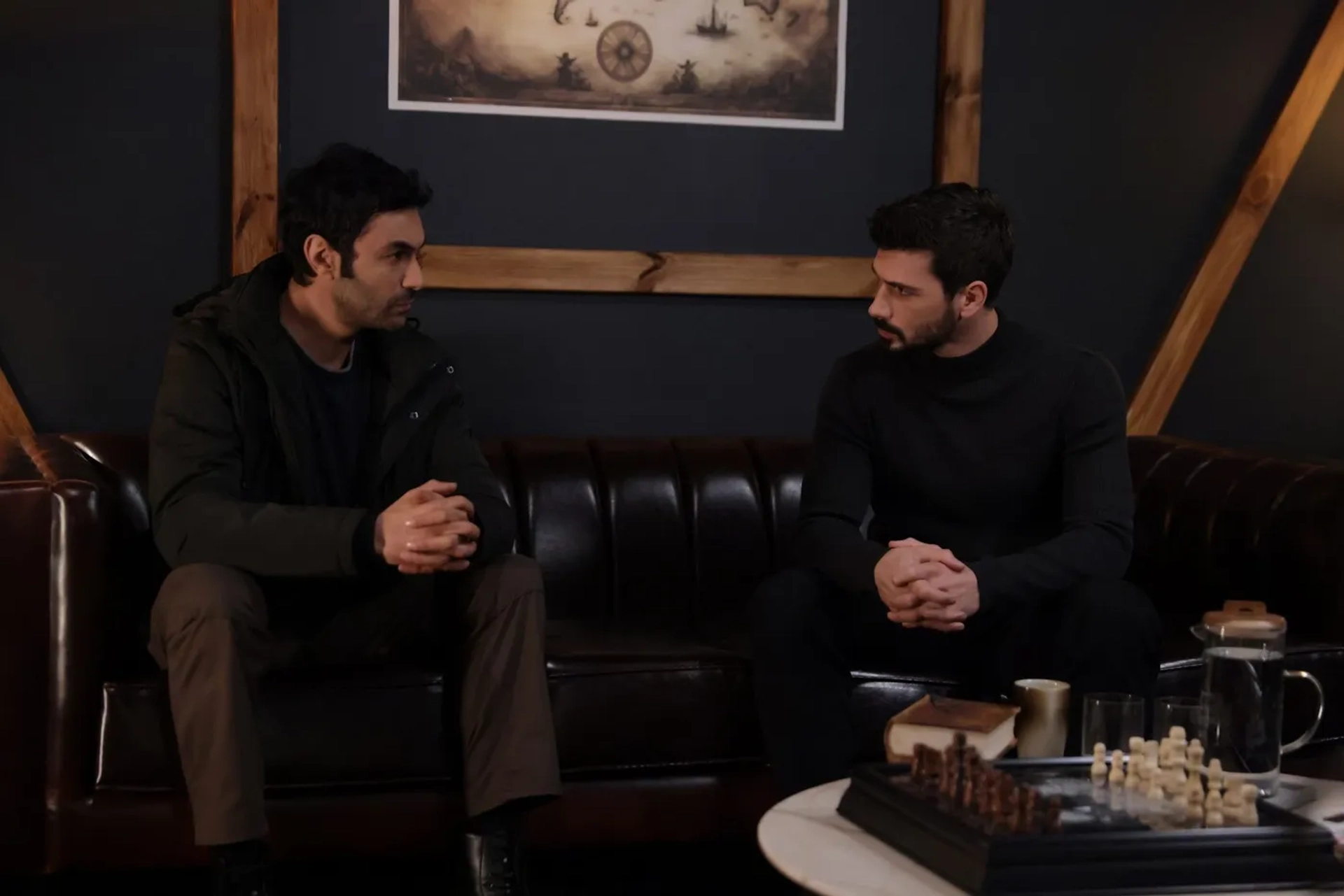 Deniz Can Aktas and Mehmet Korhan Firat in Boundless Love (2023)