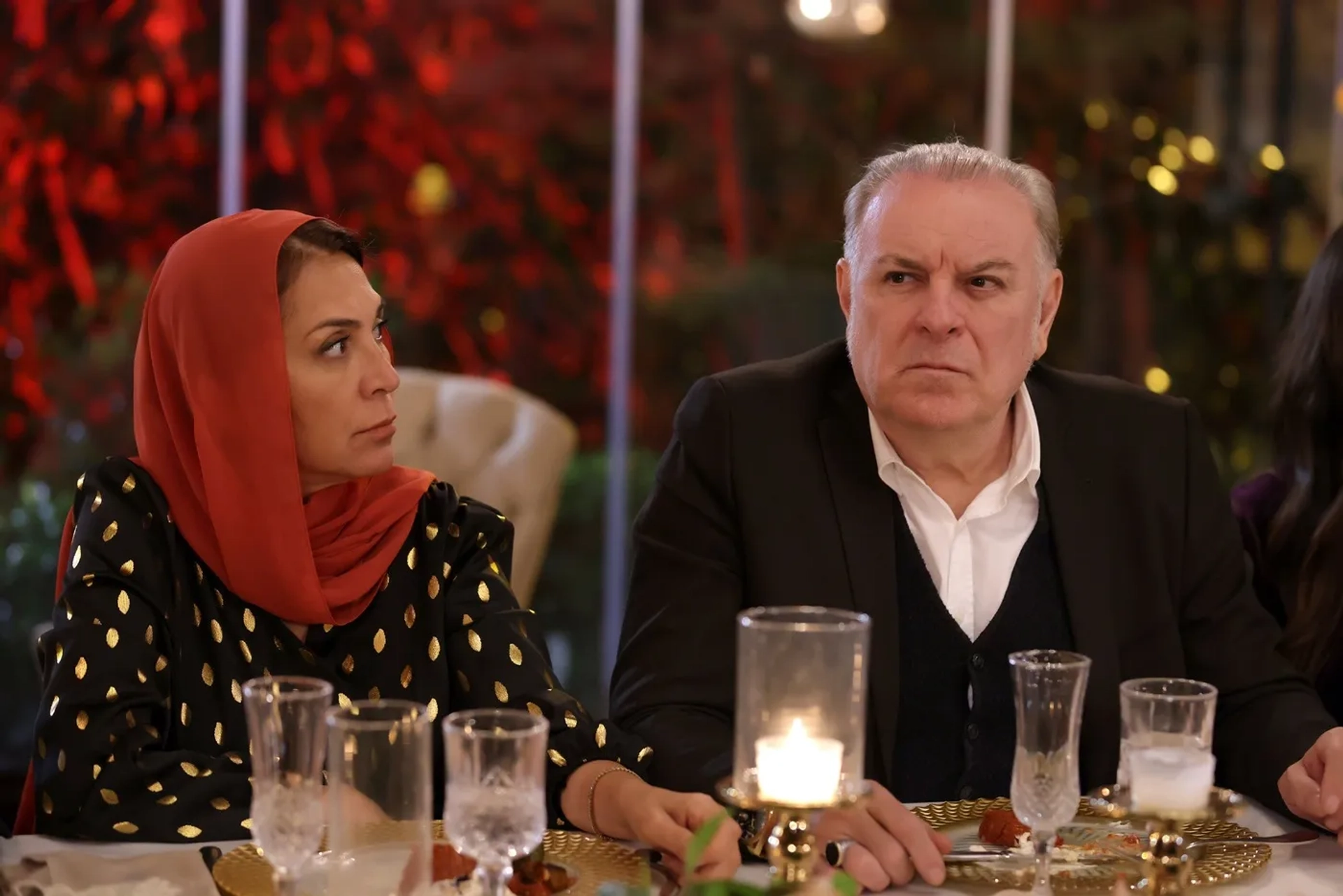 Burak Sergen and Asuman Dabak in Boundless Love (2023)