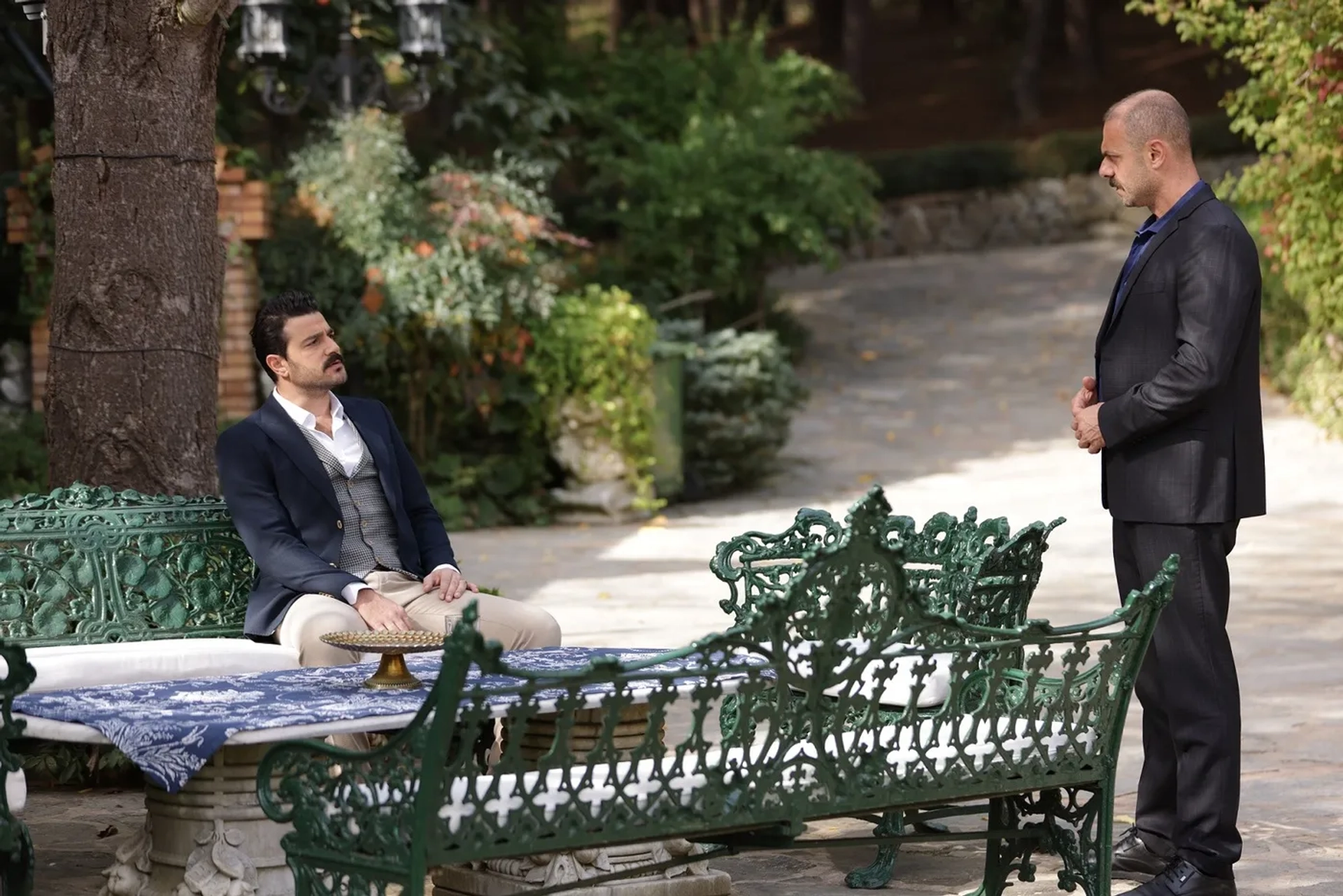 Tevfik Erman Kutlu and Burak Sevinç in Boundless Love (2023)