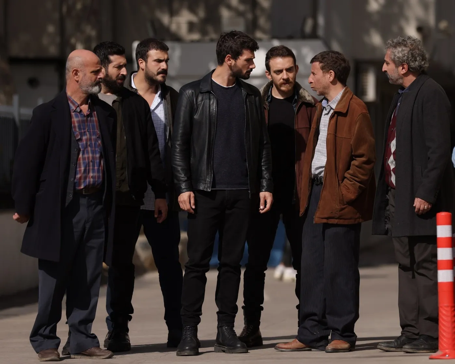 Enes Külahçi, Berkay Akin, Ihsan Ilhan, Mazhar Alican Ugur, Emre Bulut, Deniz Can Aktas, and Haydar Sisman in Boundless Love (2023)