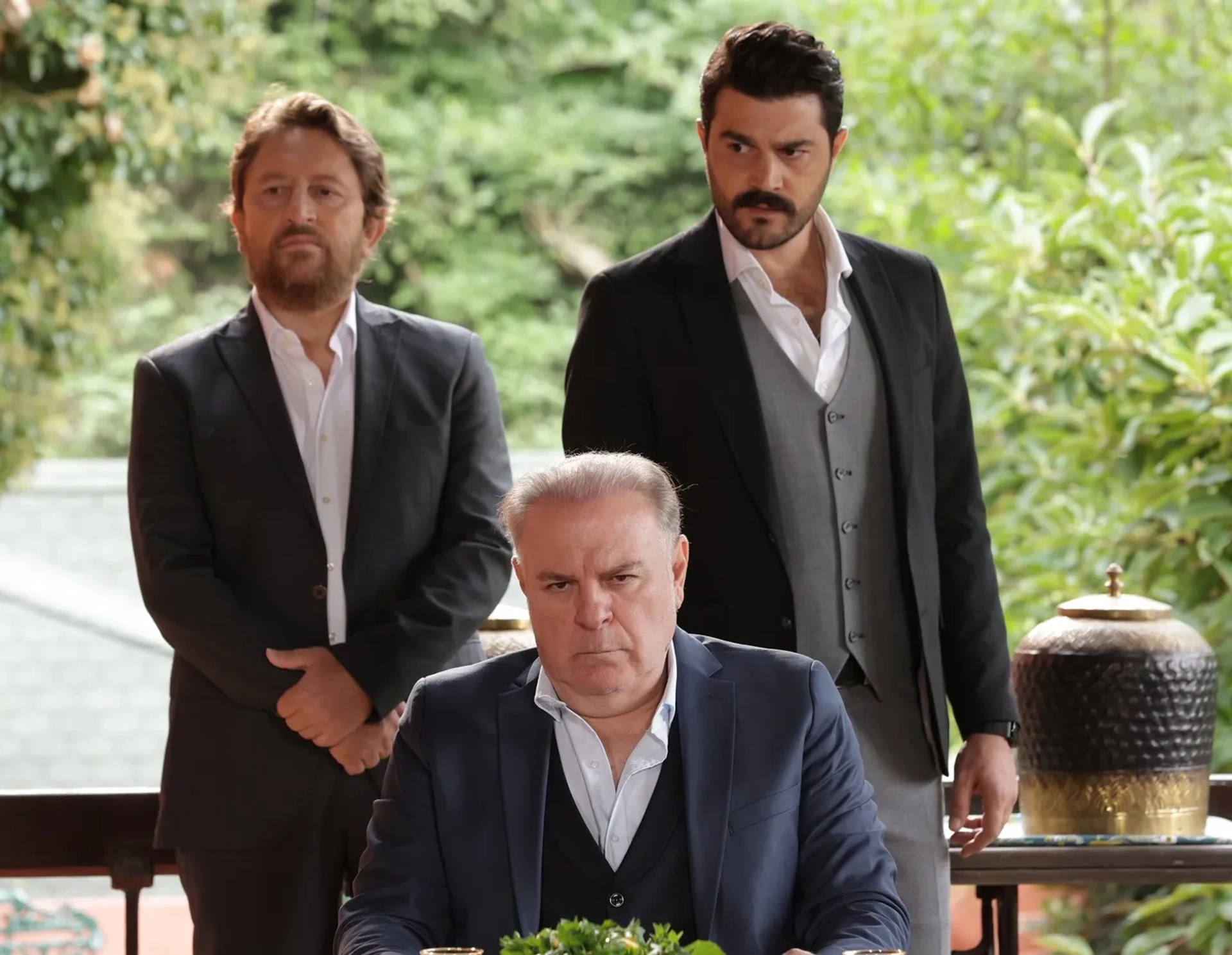 Burak Sergen, Emir Çiçek, and Burak Sevinç in Boundless Love (2023)