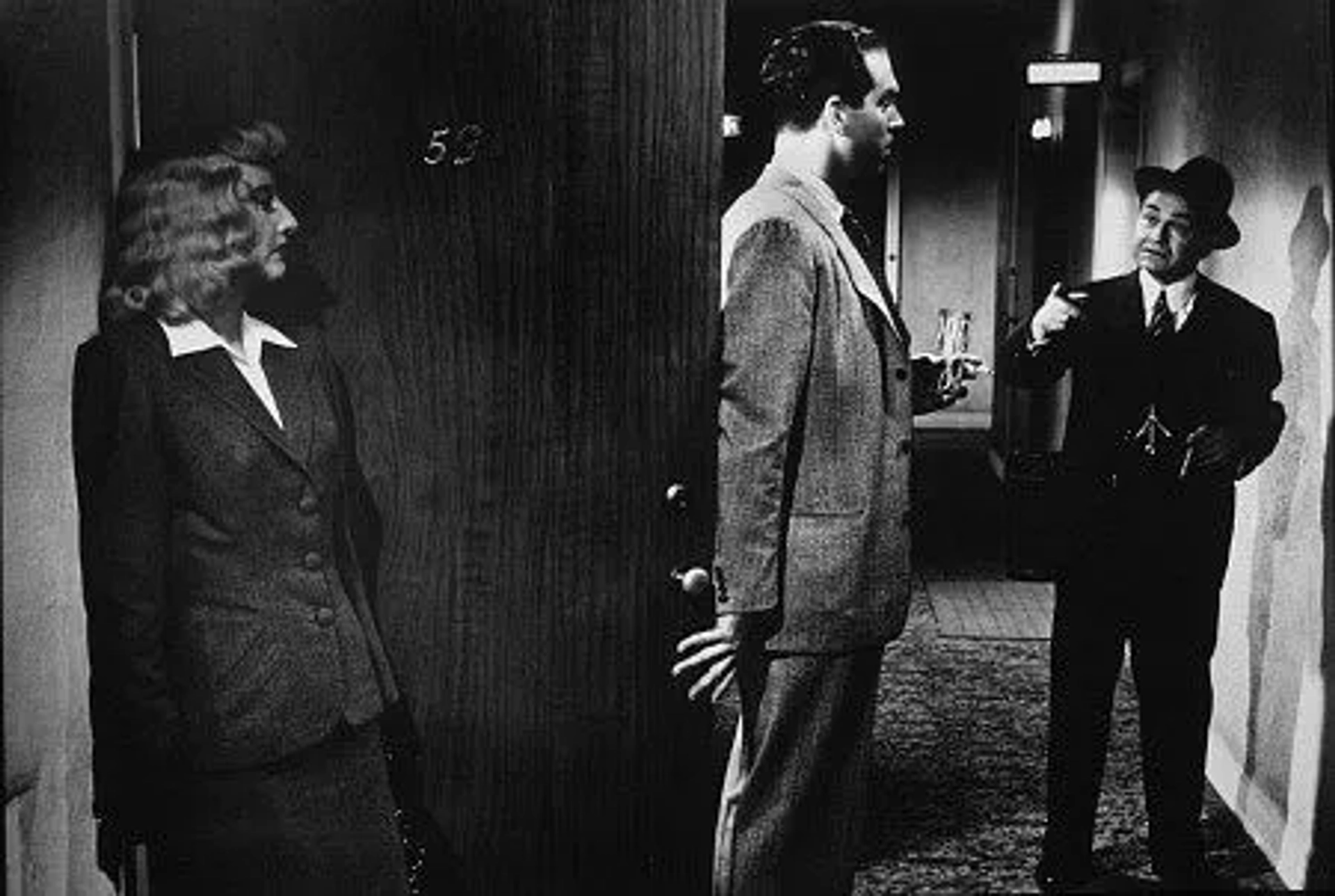 "Double Indemnity" Barbara Stanwyck, Fred MacMurray, Edward G. Robinson 1944 Paramount / MPTV