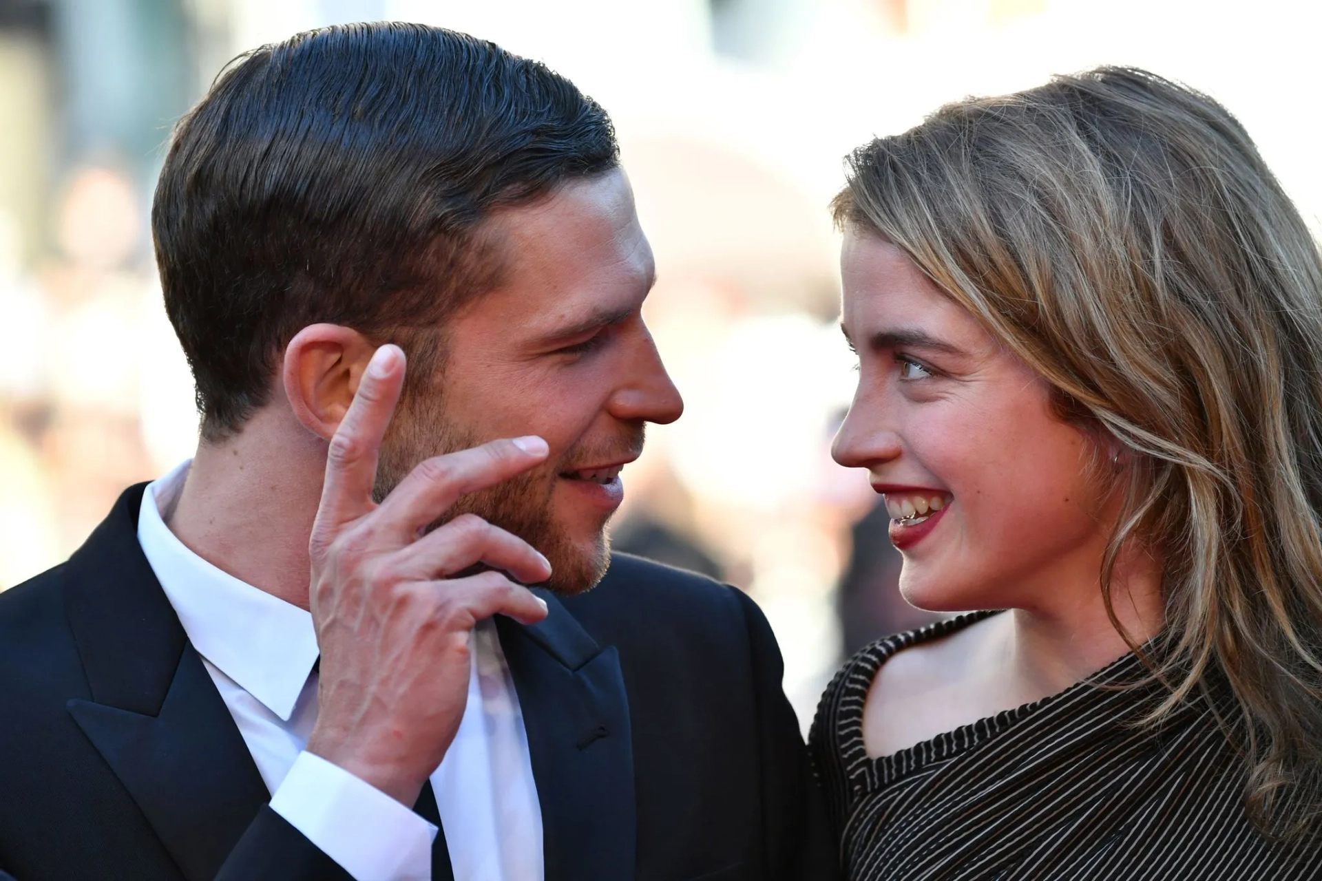 Adèle Haenel and Arnaud Valois at an event for 120 BPM (2017)