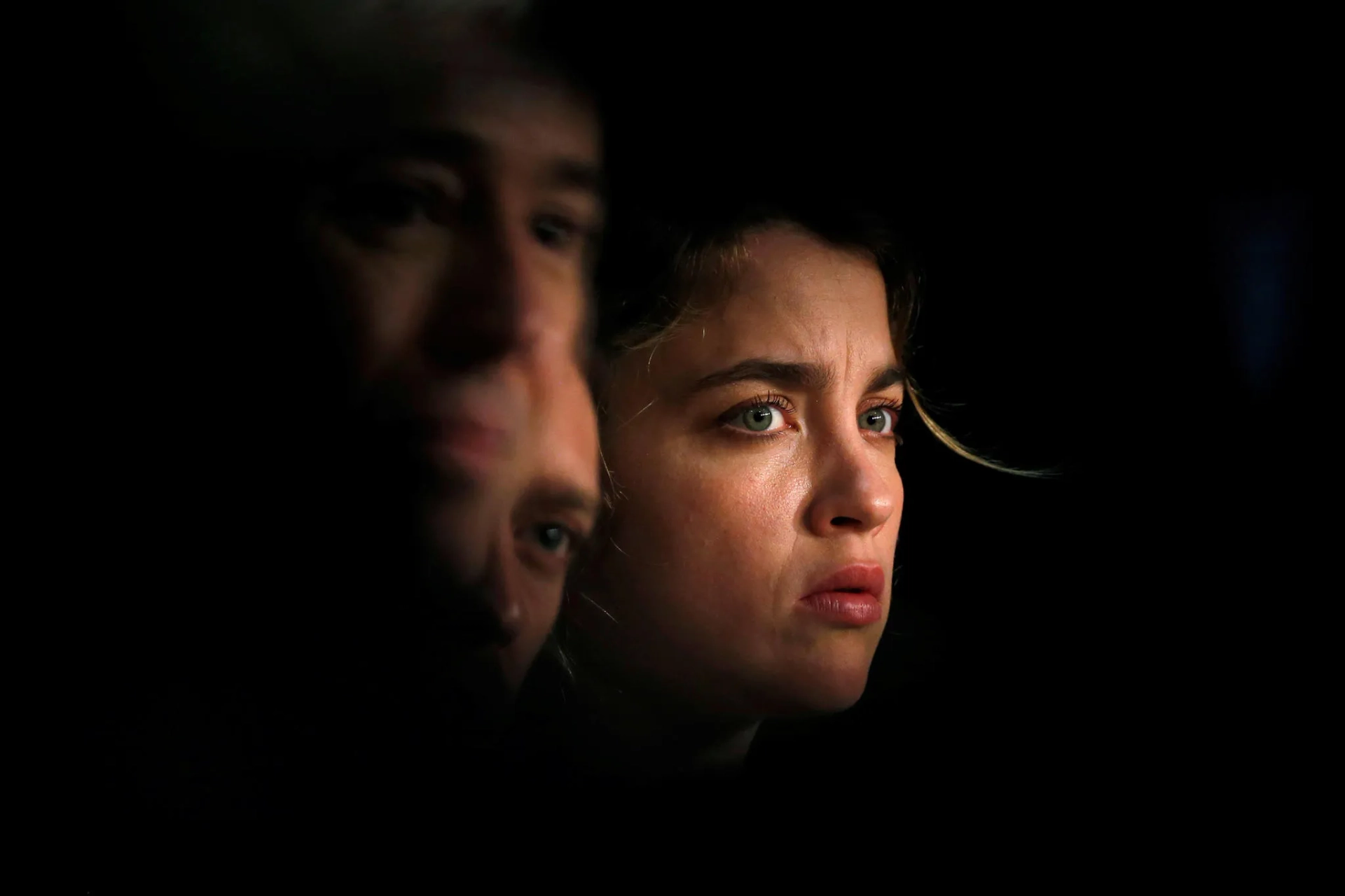 Robin Campillo, Adèle Haenel, and Nahuel Pérez Biscayart at an event for 120 BPM (2017)