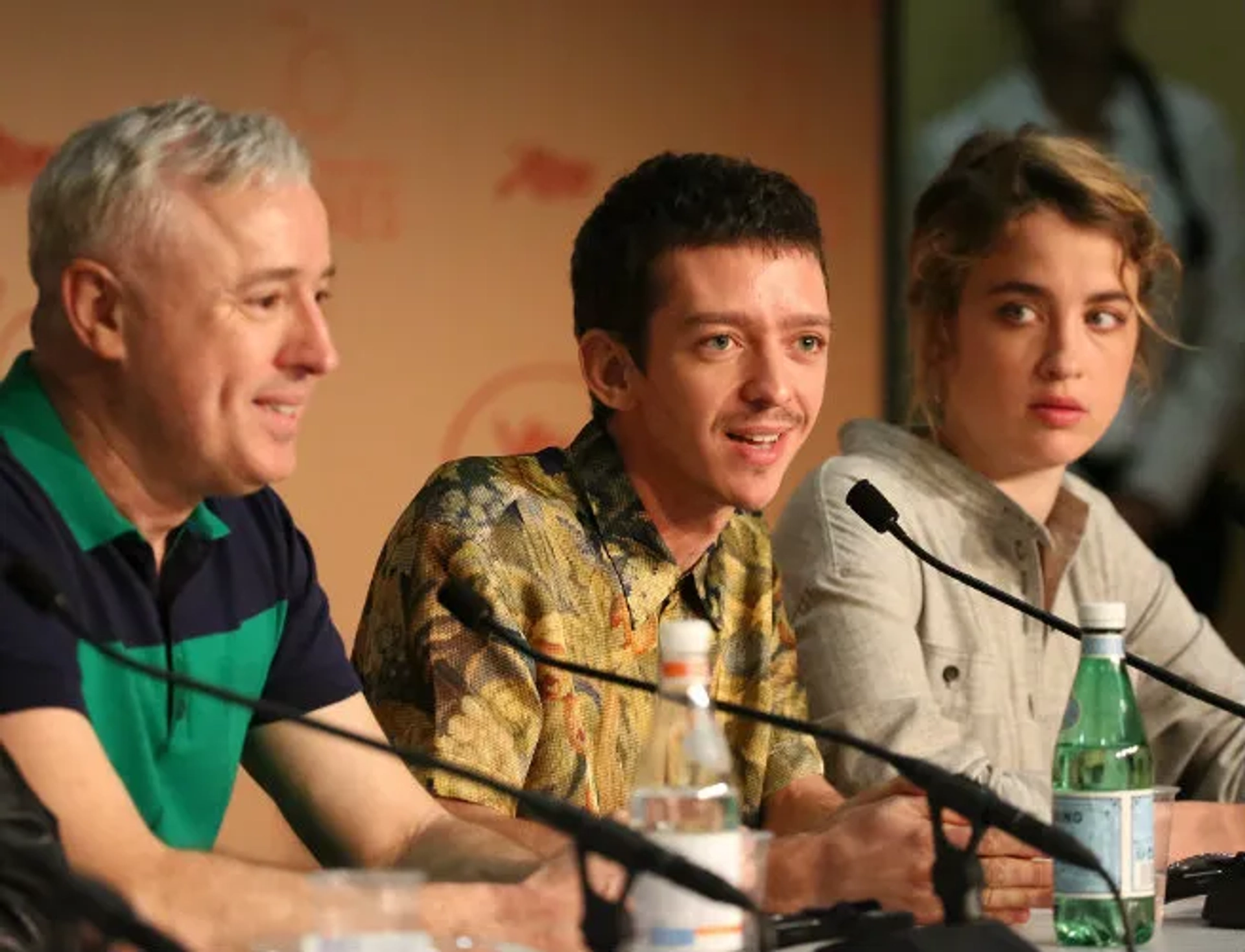 Robin Campillo, Adèle Haenel, and Nahuel Pérez Biscayart at an event for 120 BPM (2017)