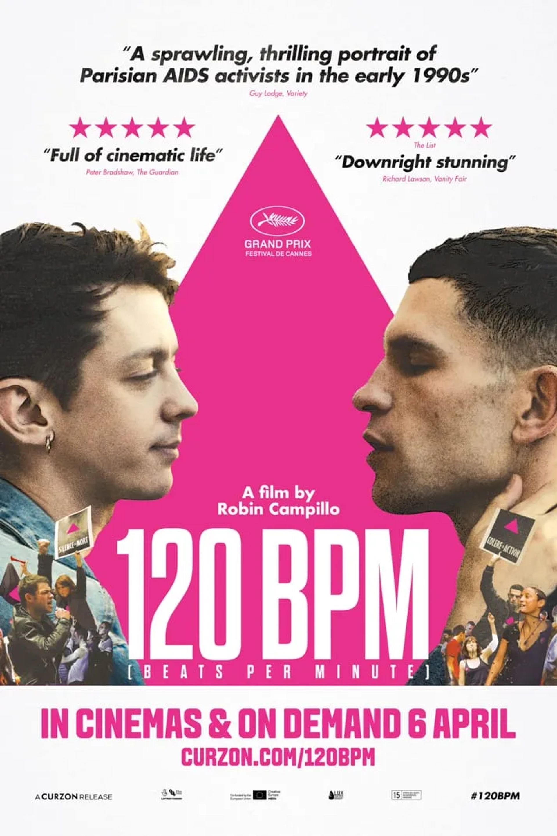 Nahuel Pérez Biscayart and Arnaud Valois in 120 BPM (2017)