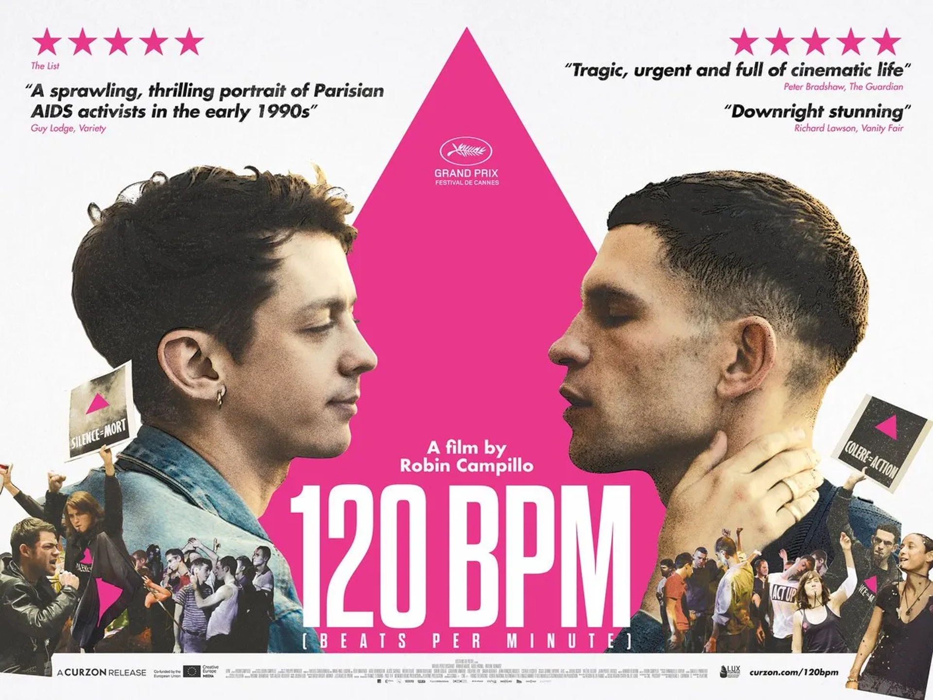 Nahuel Pérez Biscayart and Arnaud Valois in 120 BPM (2017)