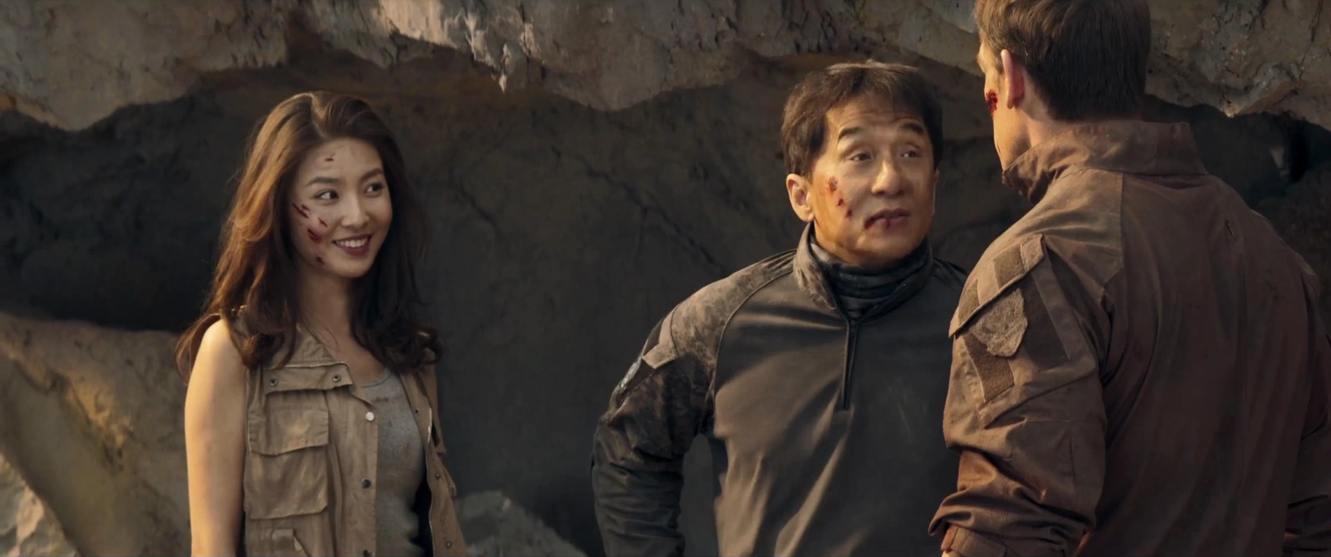 Jackie Chan, John Cena, and Chunrui Ma in Hidden Strike (2023)