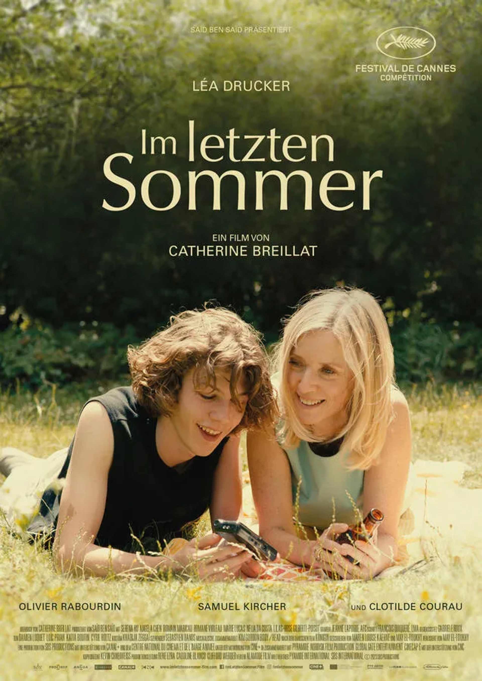 Léa Drucker and Samuel Kircher in Last Summer (2023)