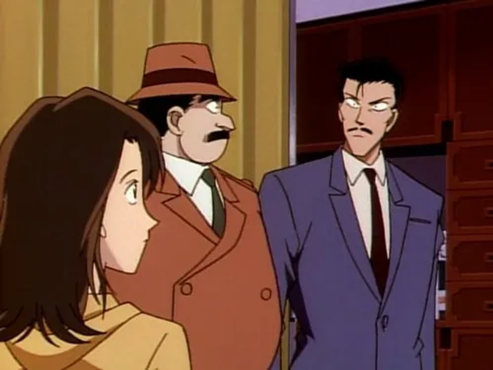 Chafûrin, R. Bruce Elliott, Akira Kamiya, Mark Stoddard, Tran Vu, and Tri Luan in Detective Conan (1996)