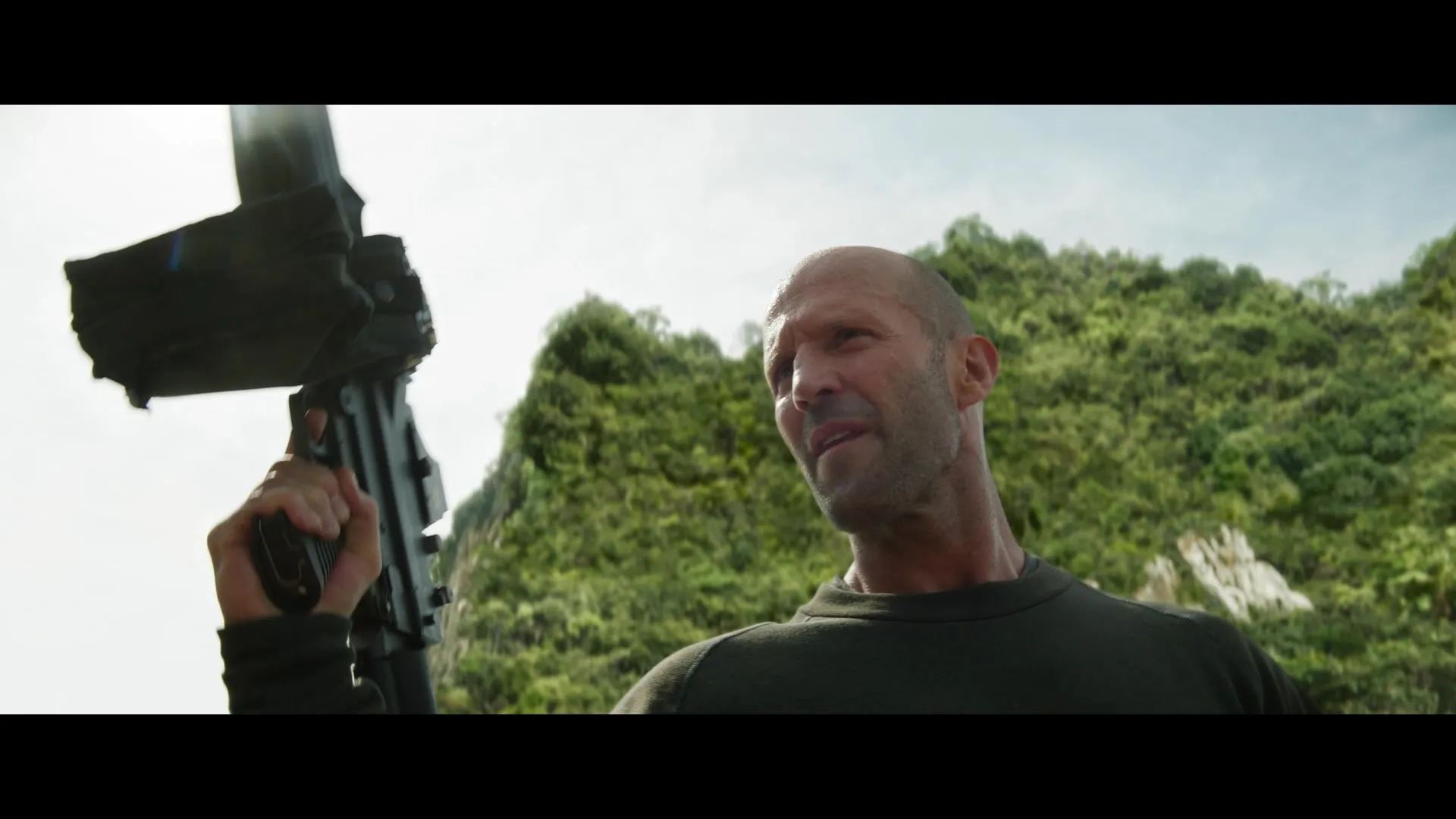 Jason Statham in Meg 2: The Trench (2023)