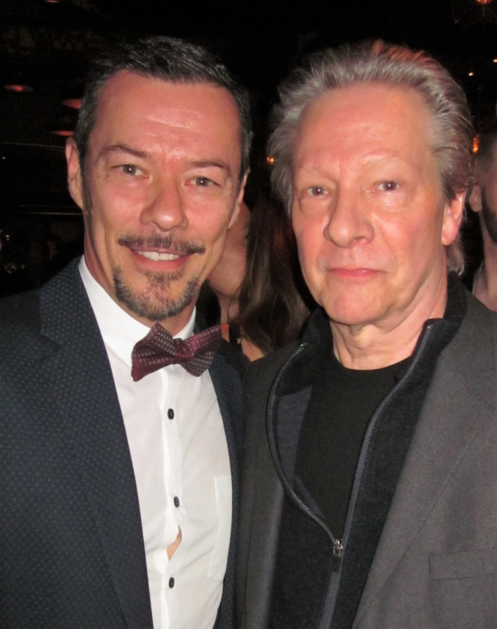 Chris Cooper at Live by Night premiere after party. 01/09/17