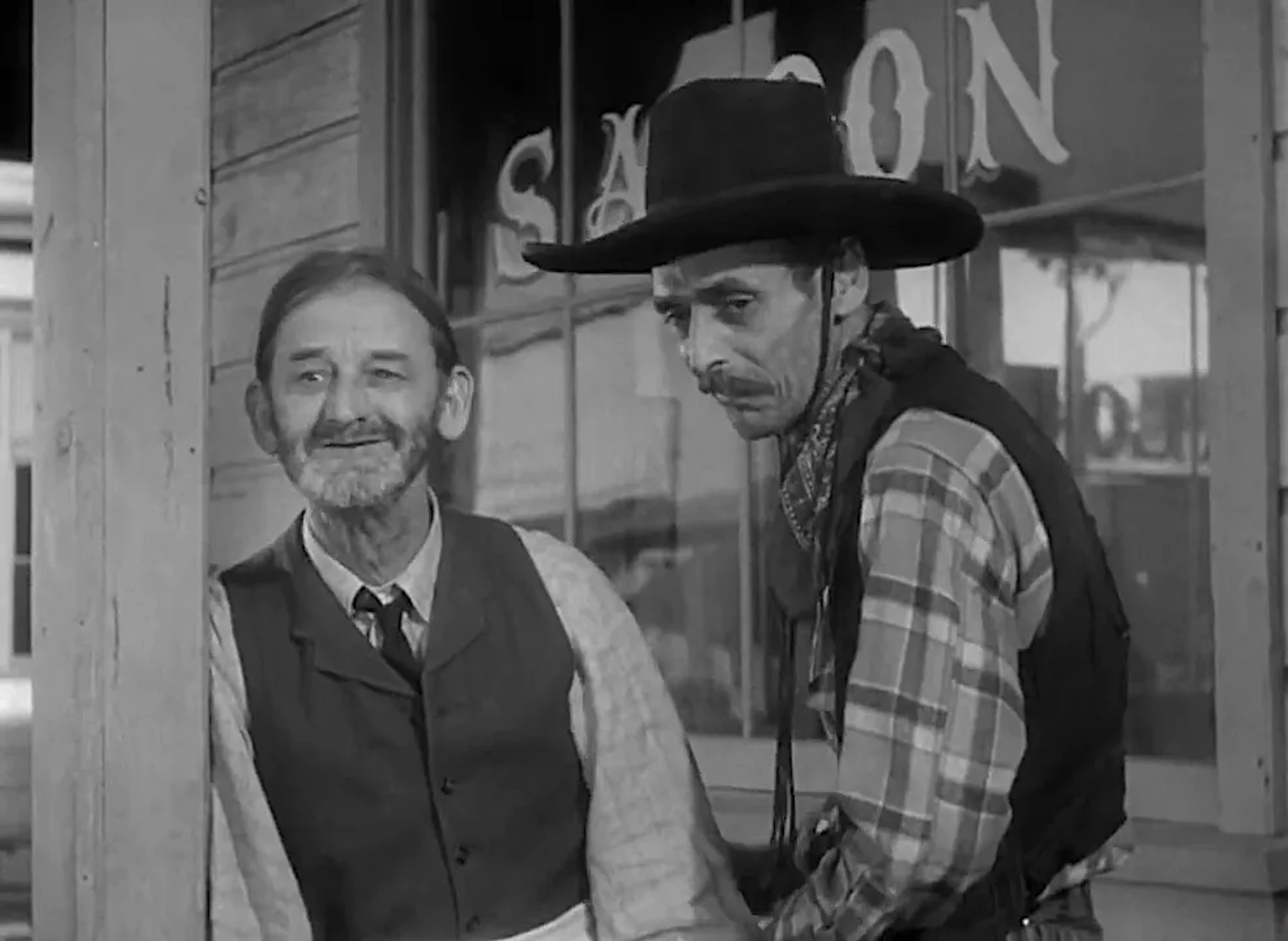 Si Jenks and Merrill McCormick in Stagecoach (1939)