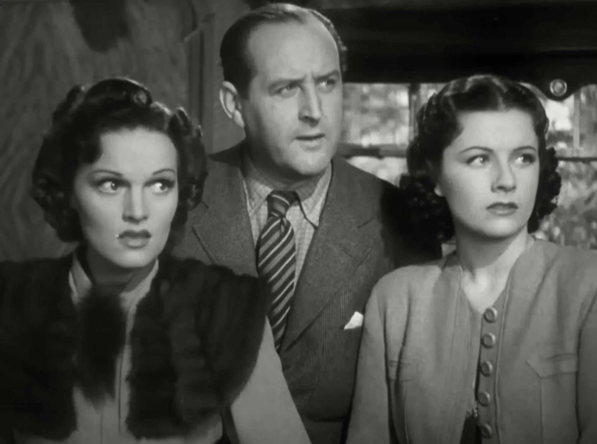 Margaret Lockwood, Cecil Parker, and Linden Travers in The Lady Vanishes (1938)