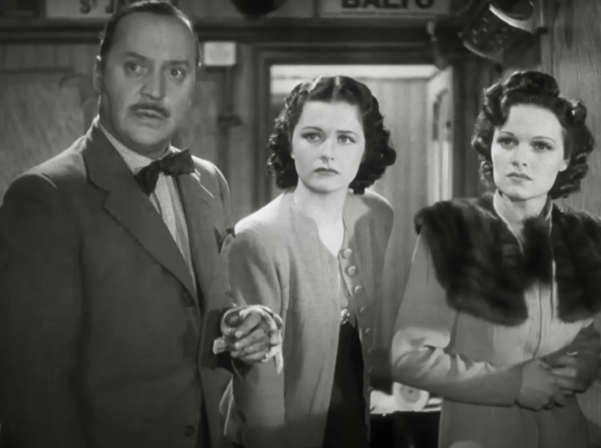 Margaret Lockwood, Basil Radford, and Linden Travers in The Lady Vanishes (1938)