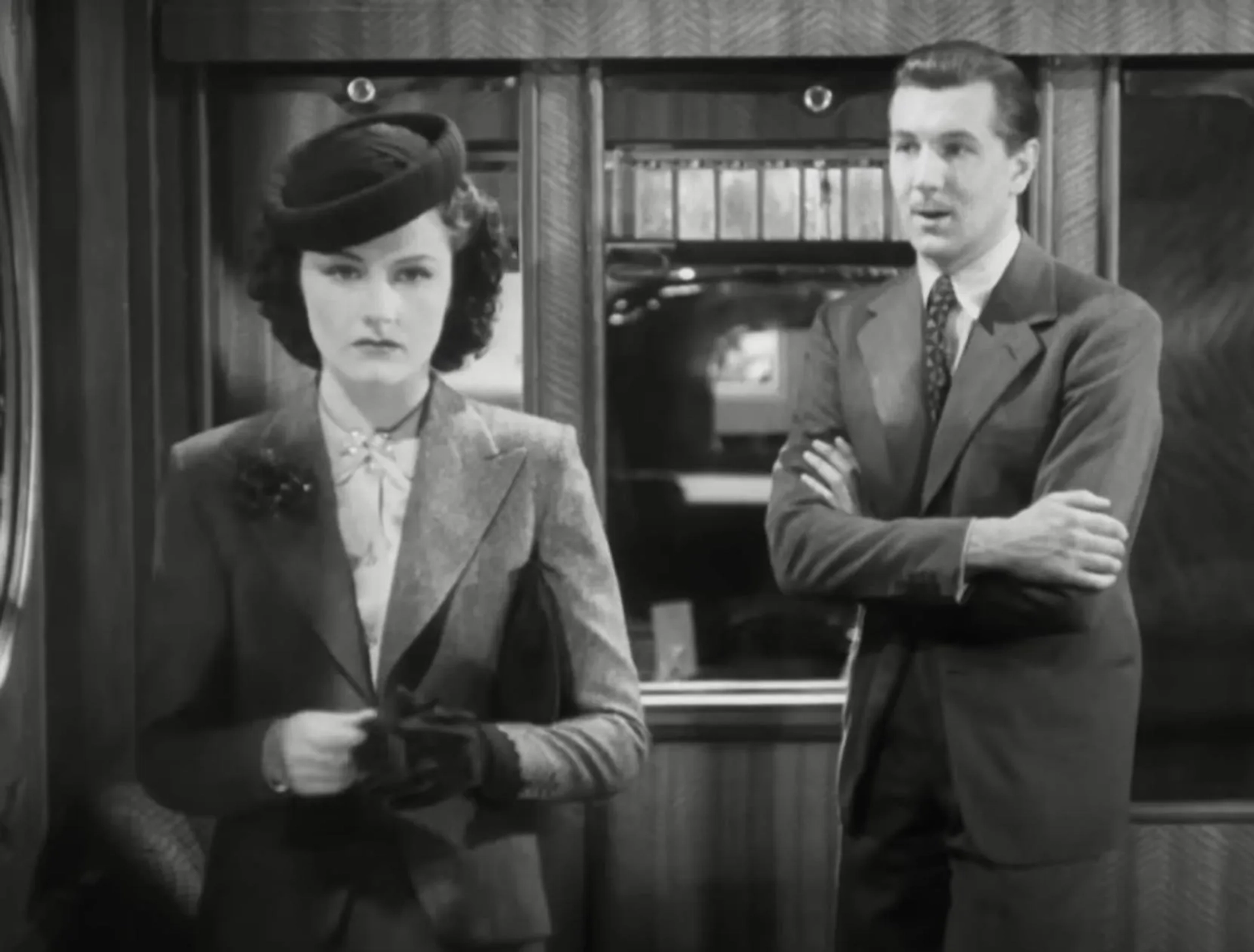 Margaret Lockwood and Michael Redgrave in The Lady Vanishes (1938)