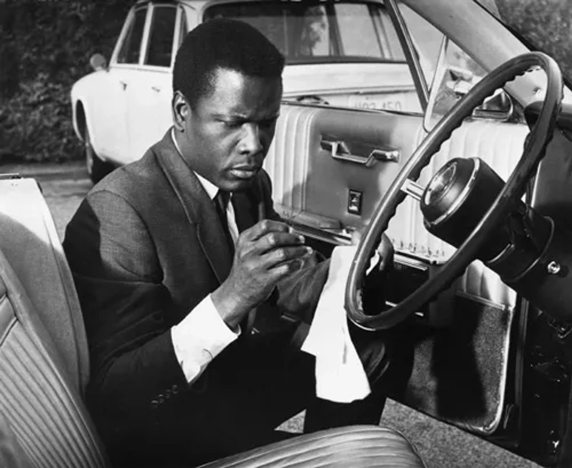 Sidney Poitier in In the Heat of the Night (1967)