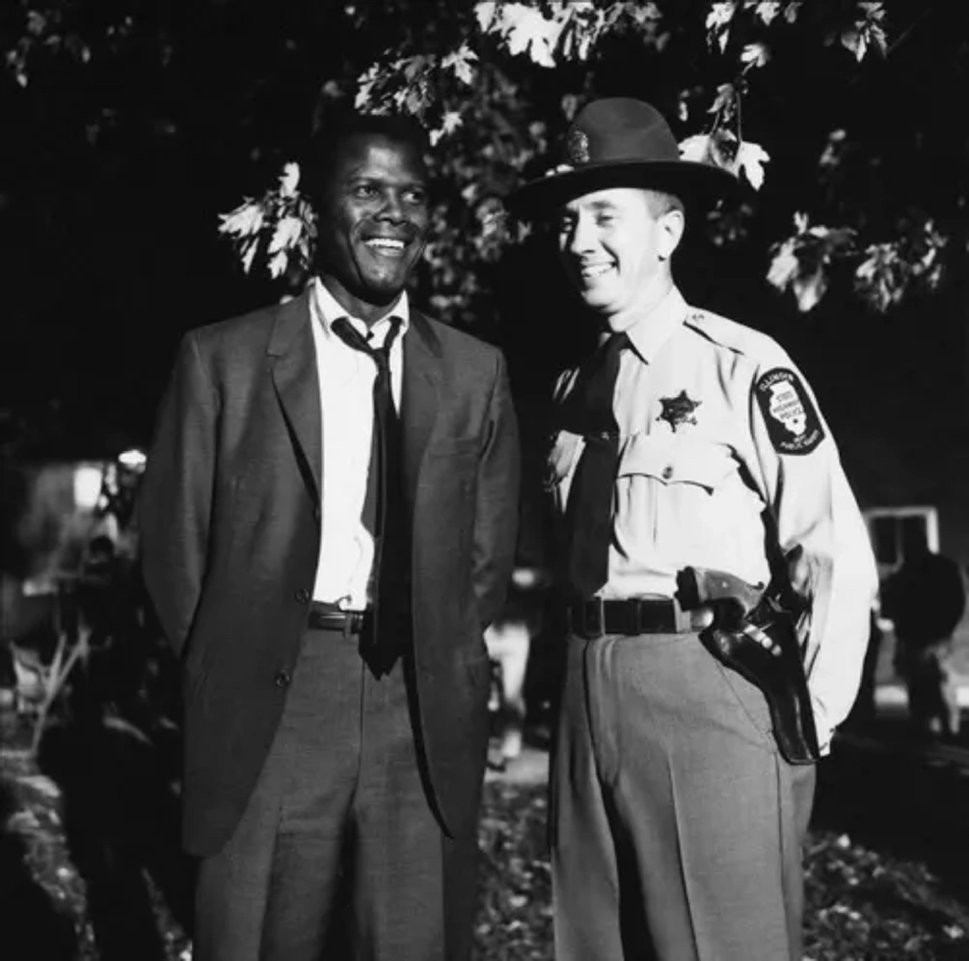 Sidney Poitier in In the Heat of the Night (1967)