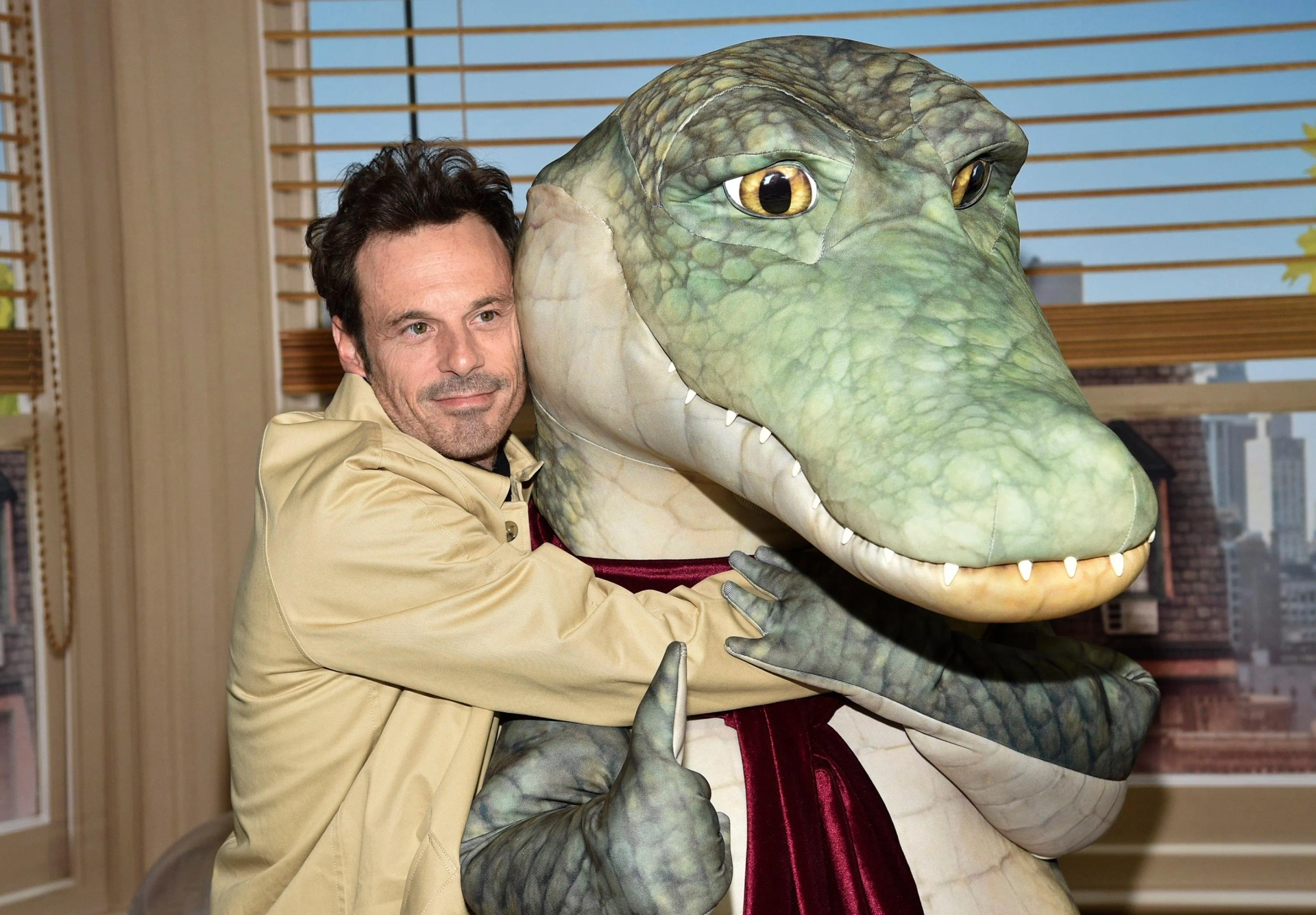 Scoot McNairy at an event for Lyle, Lyle, Crocodile (2022)