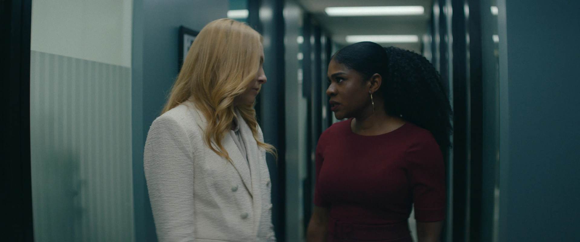 Edwina Findley and Toni Collette in The Power (2023)