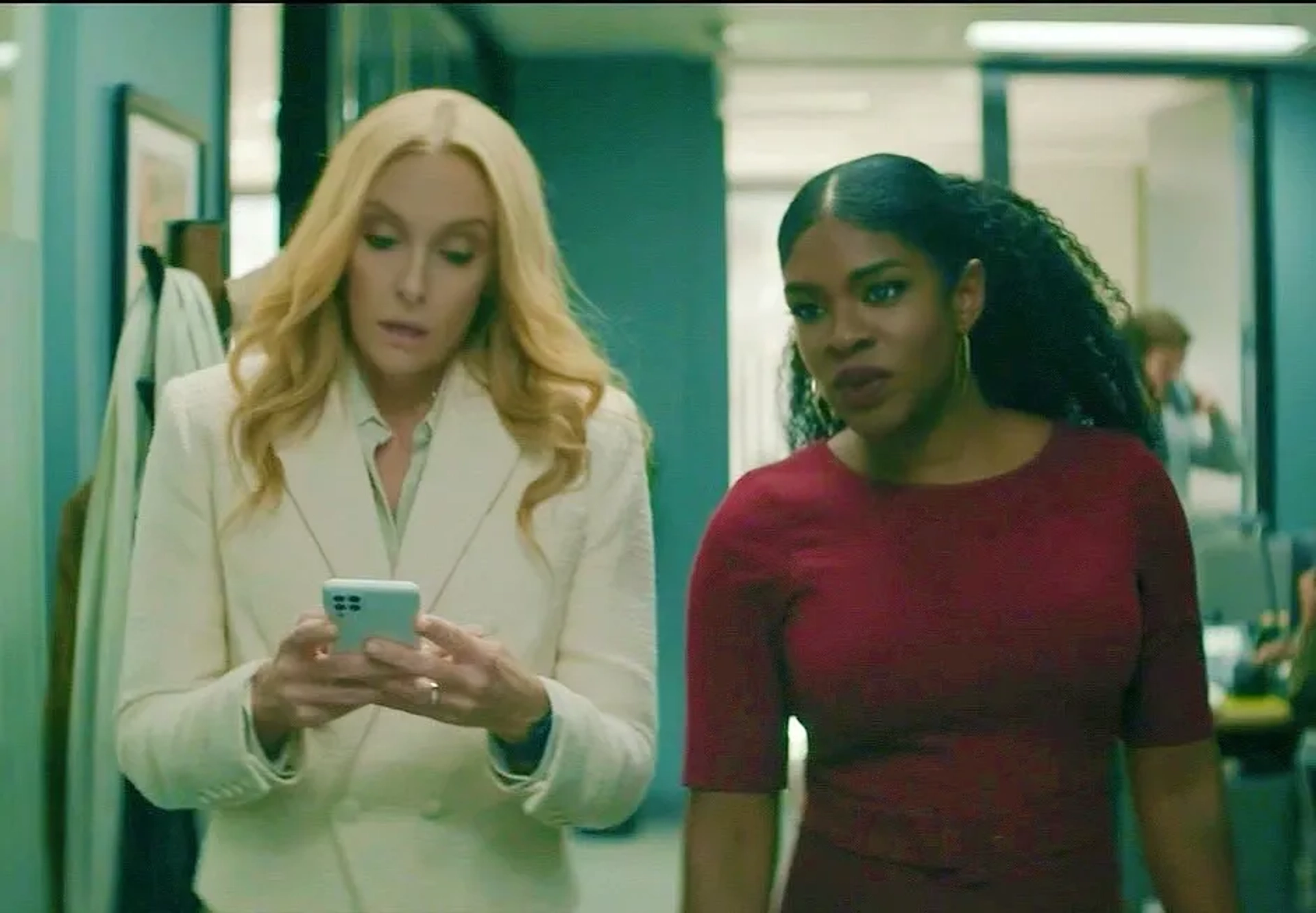 Edwina Findley and Toni Collette in The Power (2023)