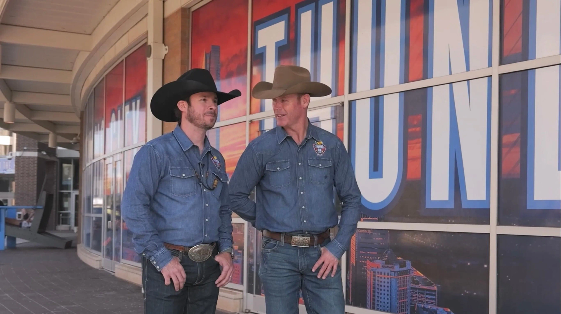 Ross Coleman and Luke Snyder in Cowboys of Thunder (2022)