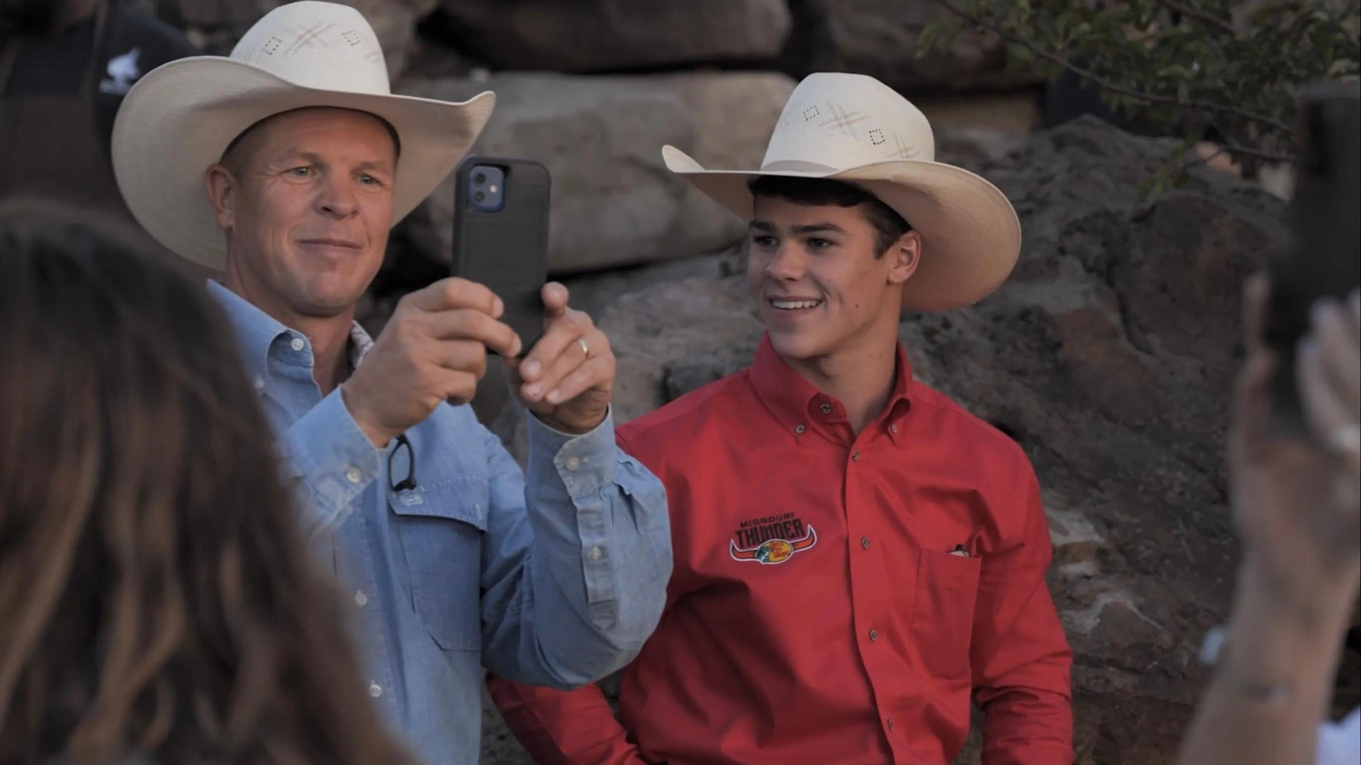 Kade Madsen and Doug Madsen in Cowboys of Thunder (2022)