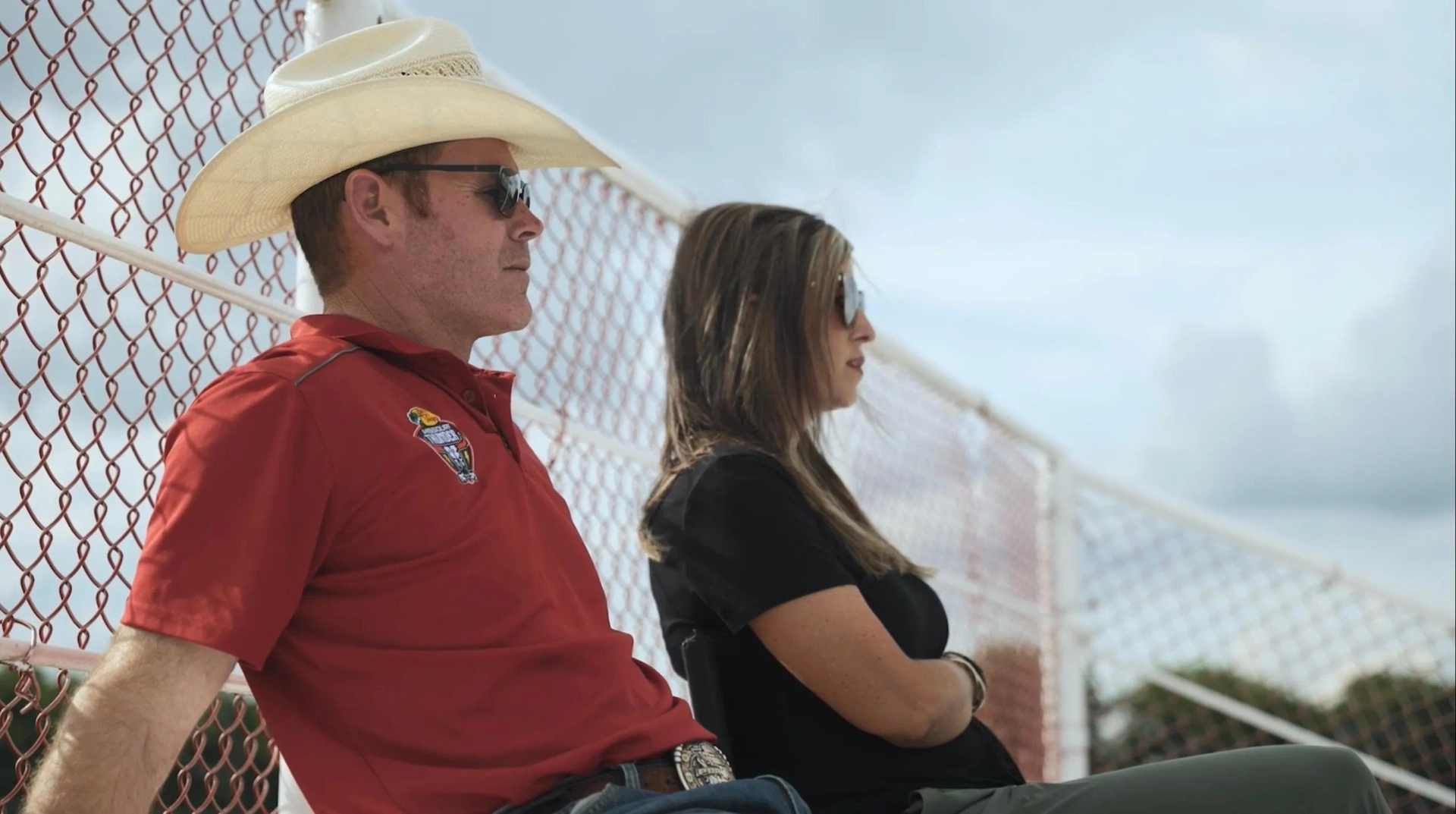 Ross Coleman and Amy Lee Coleman in Cowboys of Thunder (2022)