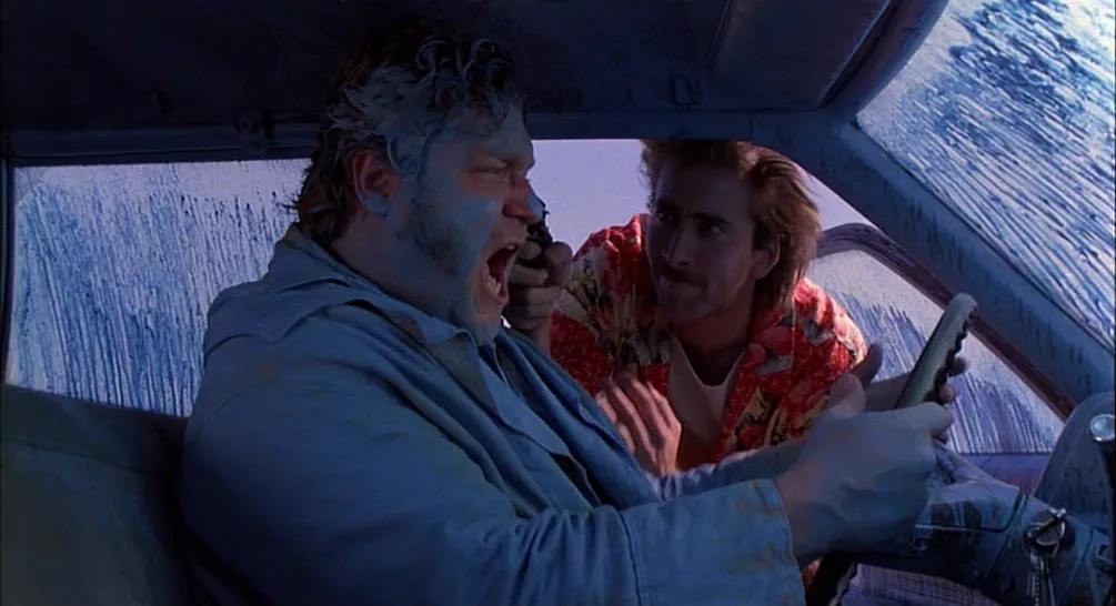 Nicolas Cage and John Goodman in Raising Arizona (1987)