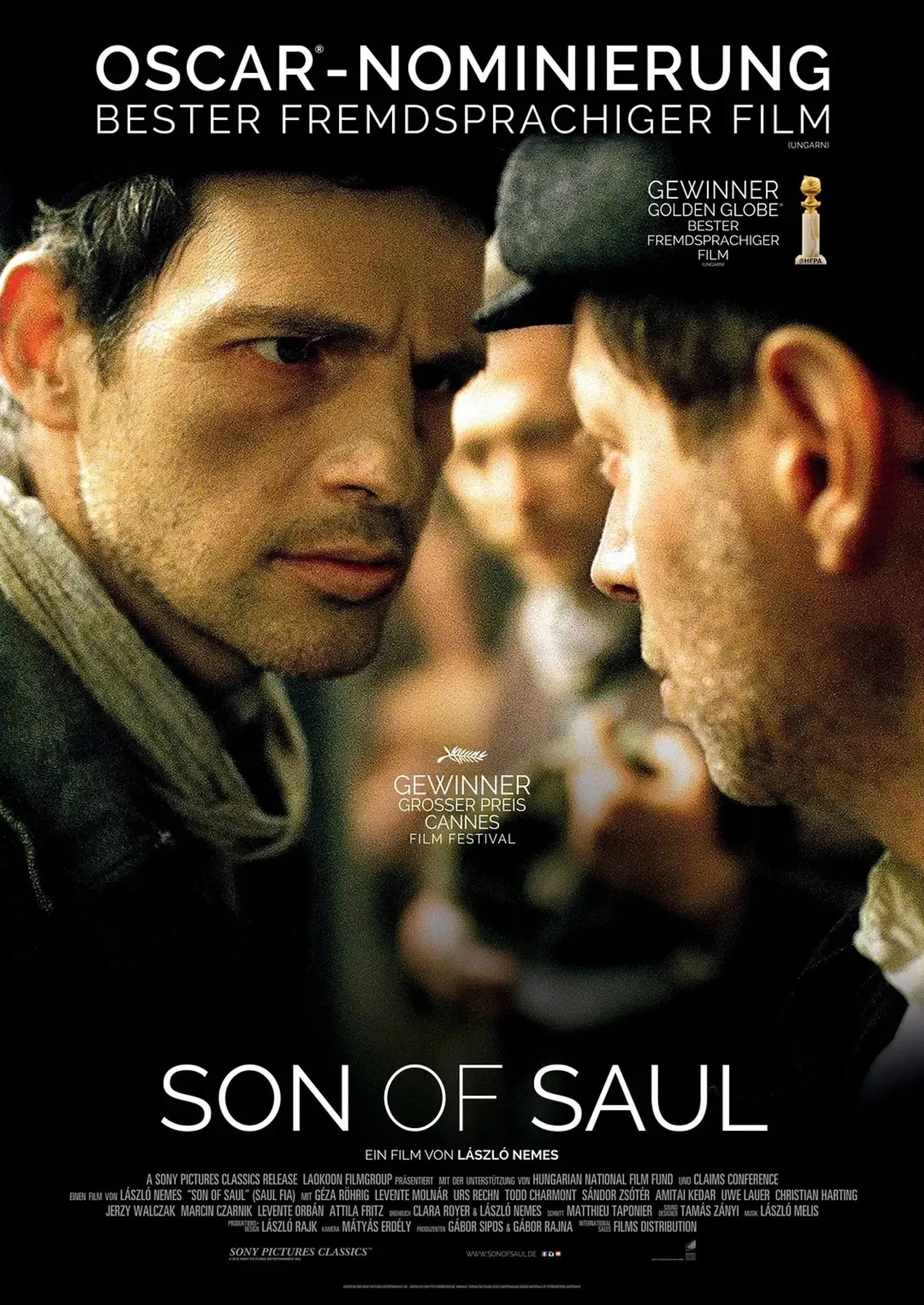 Géza Röhrig in Son of Saul (2015)