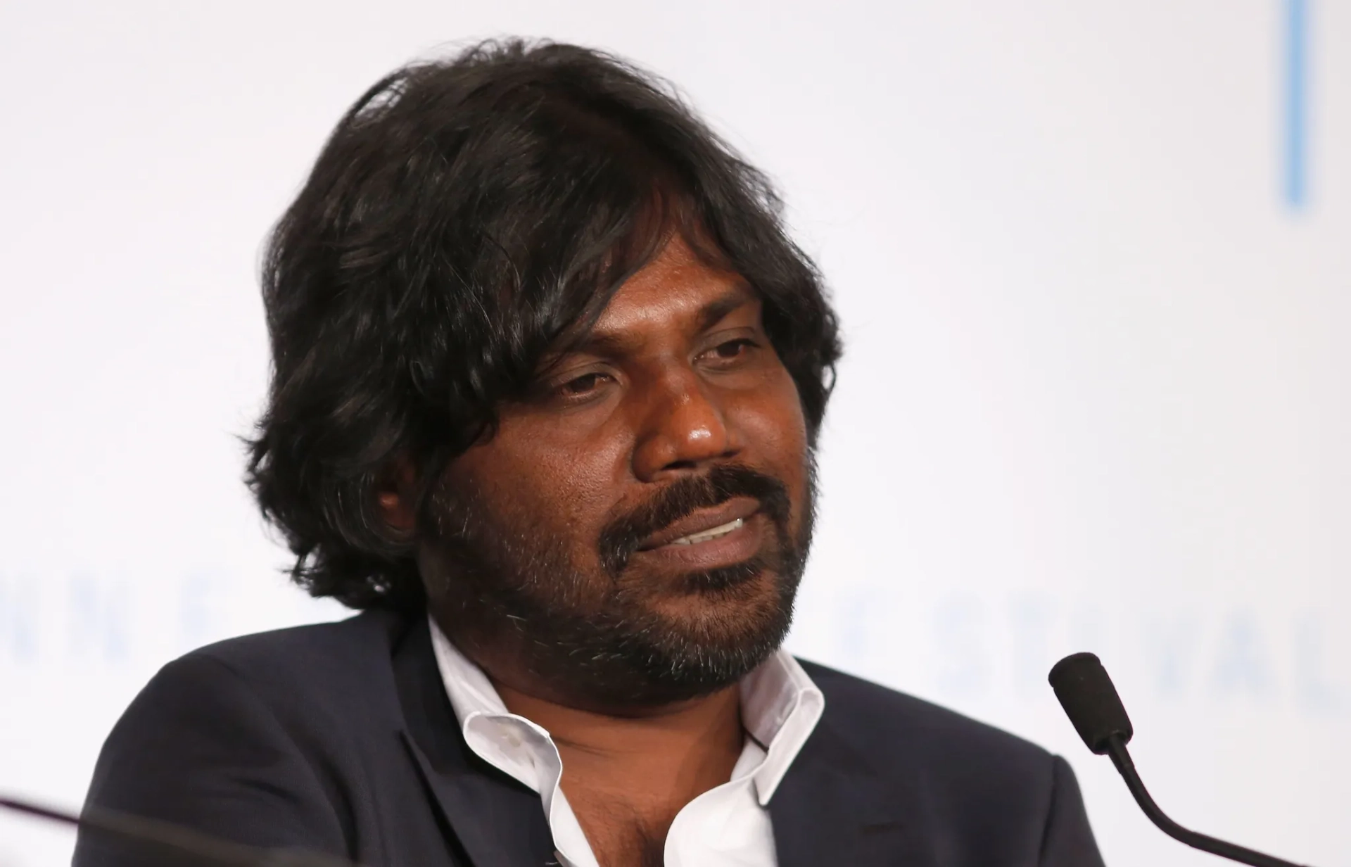 Jesuthasan Antonythasan at an event for Dheepan (2015)