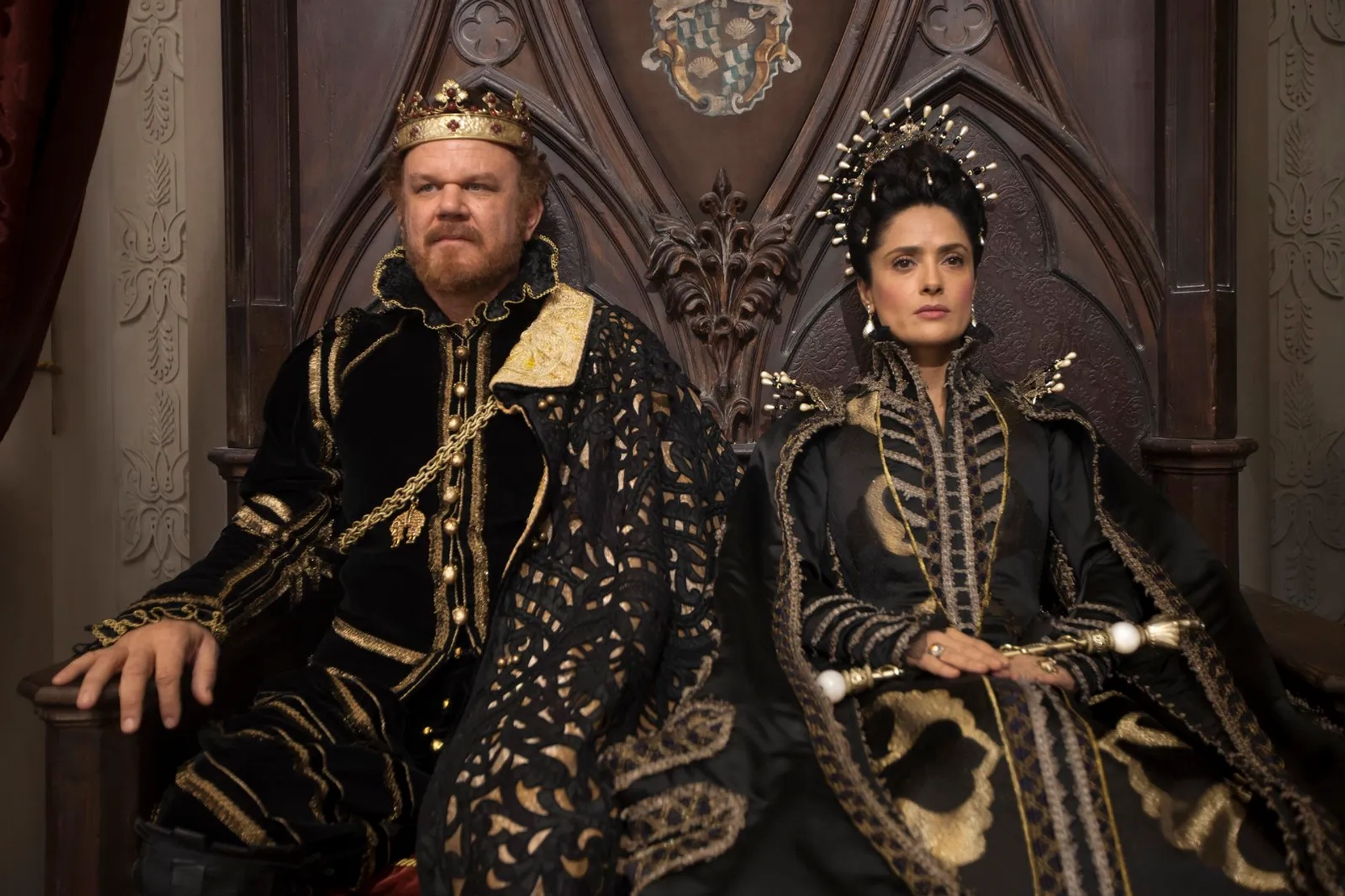 Salma Hayek and John C. Reilly in Tale of Tales (2015)