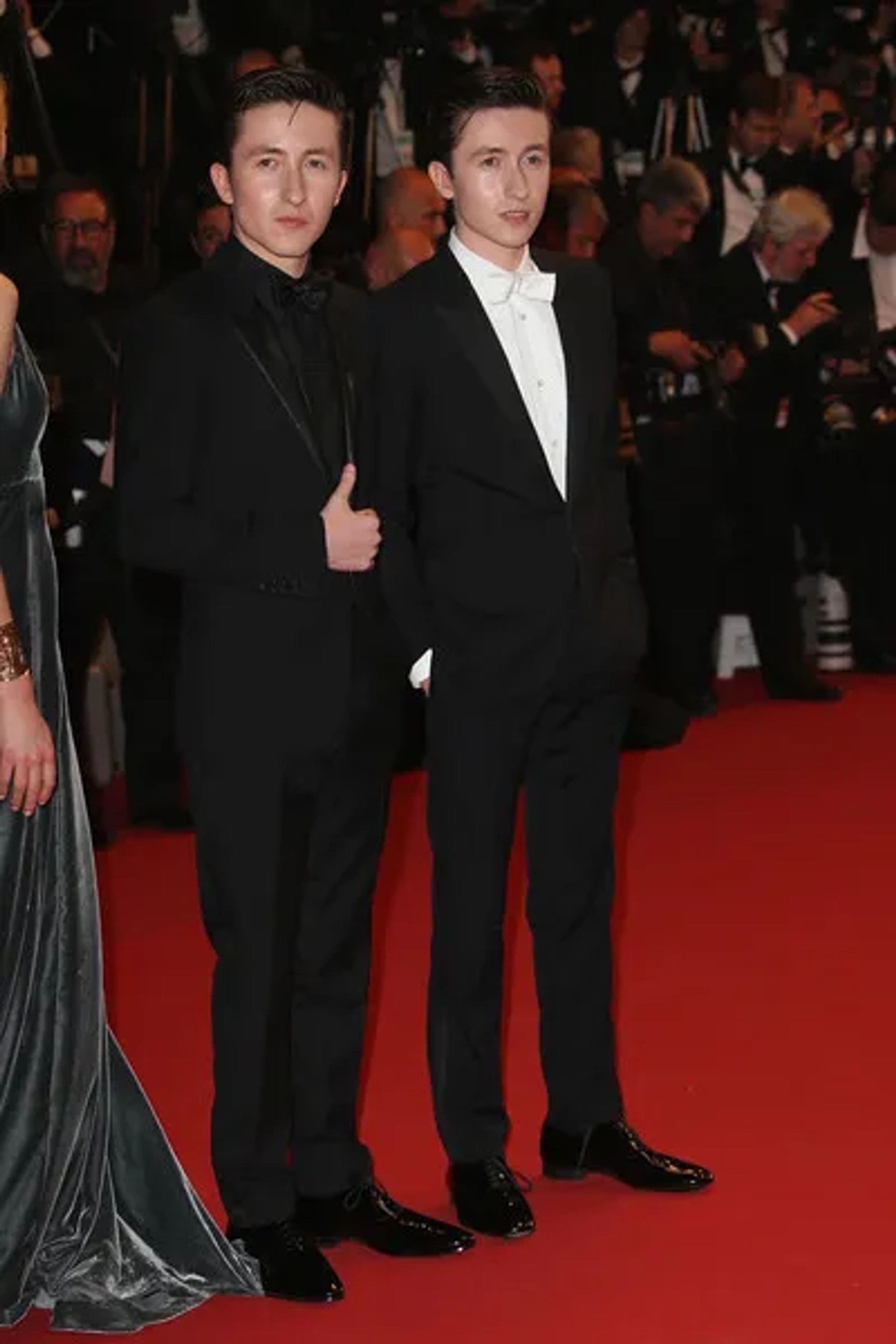 Jonah and Christian Lees attend the Premiere of Il Racconto Dei Racconti (Tale Of Tales) during the 68th annual Cannes Film Festival on May 14, 2015