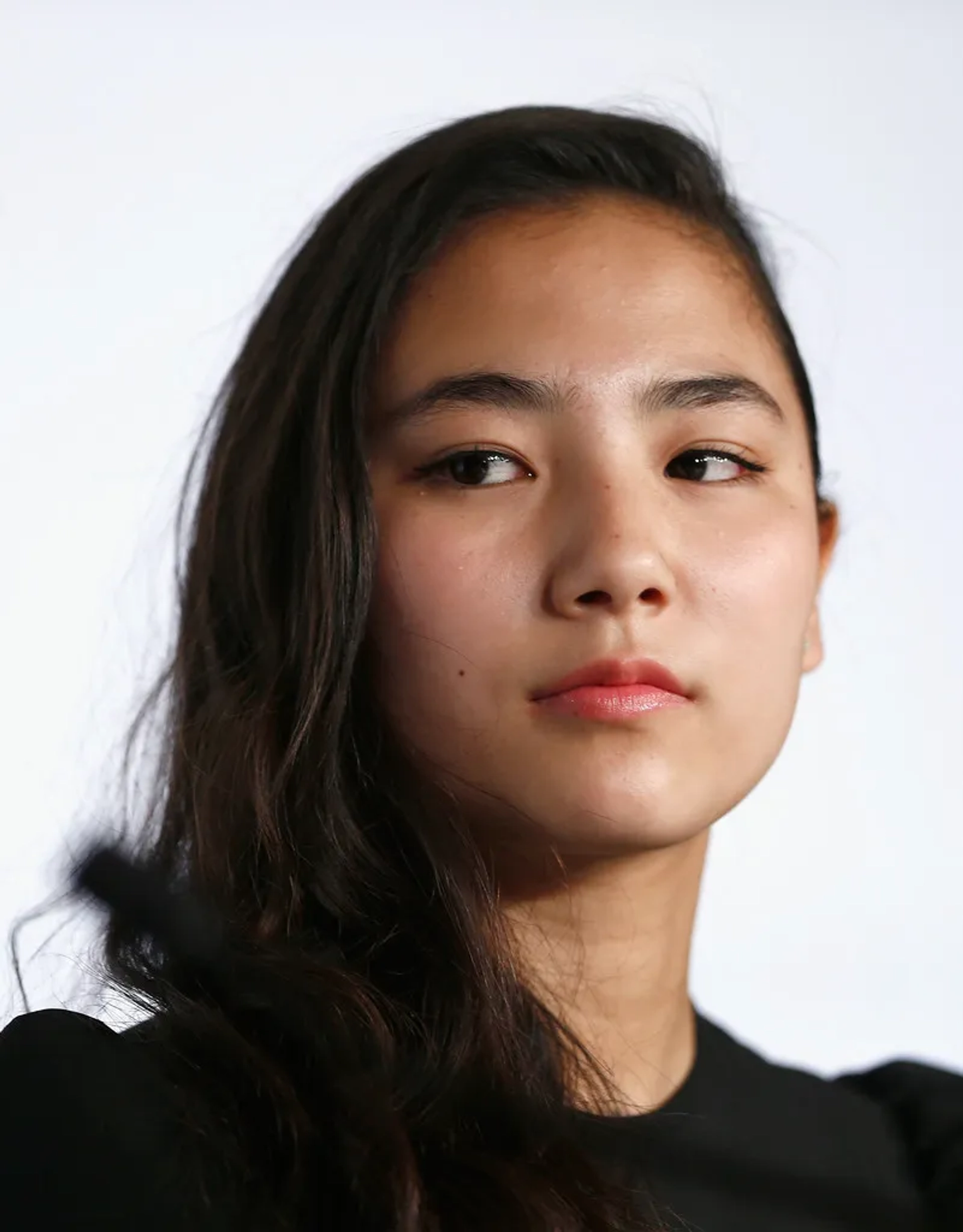Kyara Uchida at an event for Sweet Bean (2015)