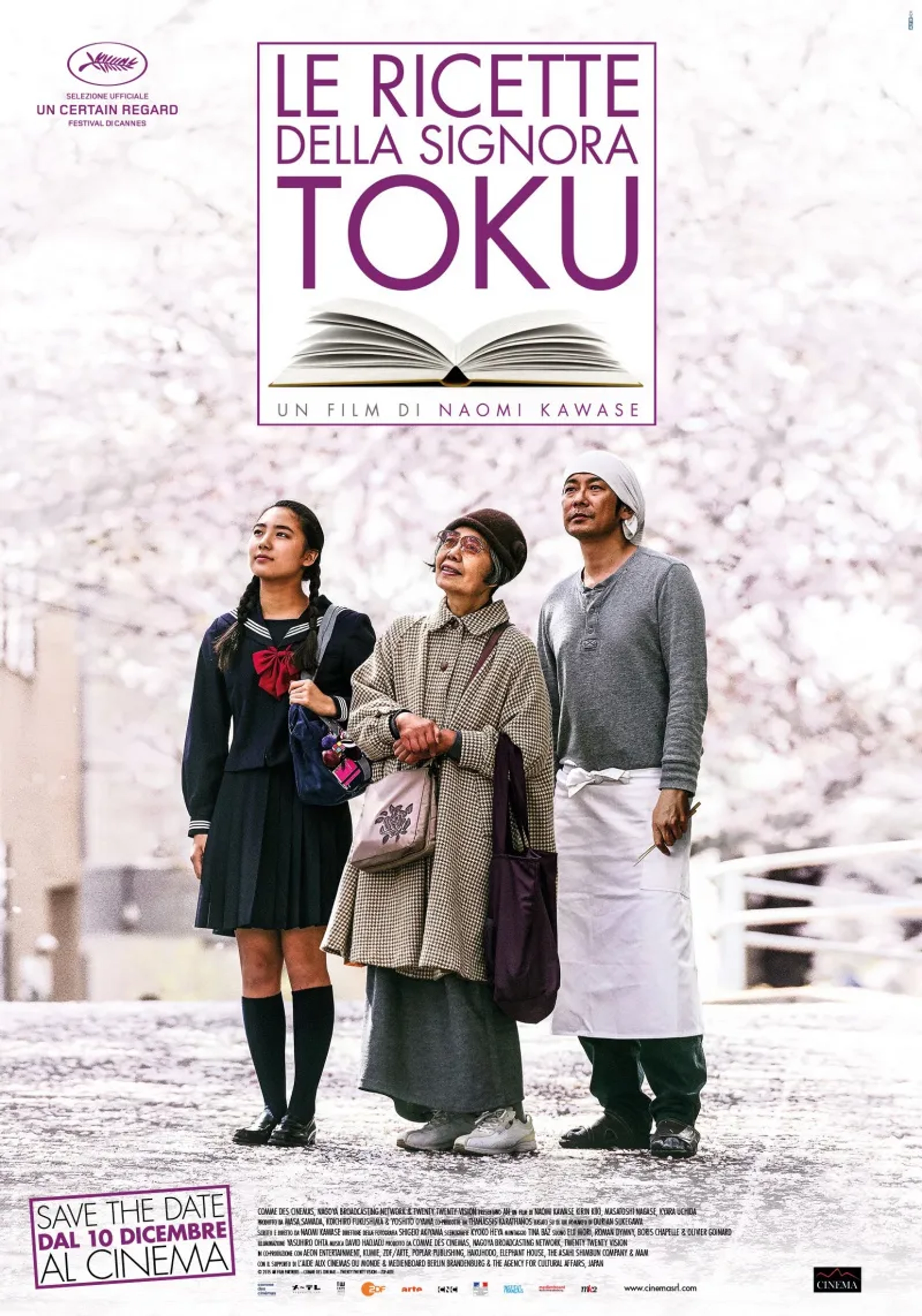 Kirin Kiki, Masatoshi Nagase, and Kyara Uchida in Sweet Bean (2015)