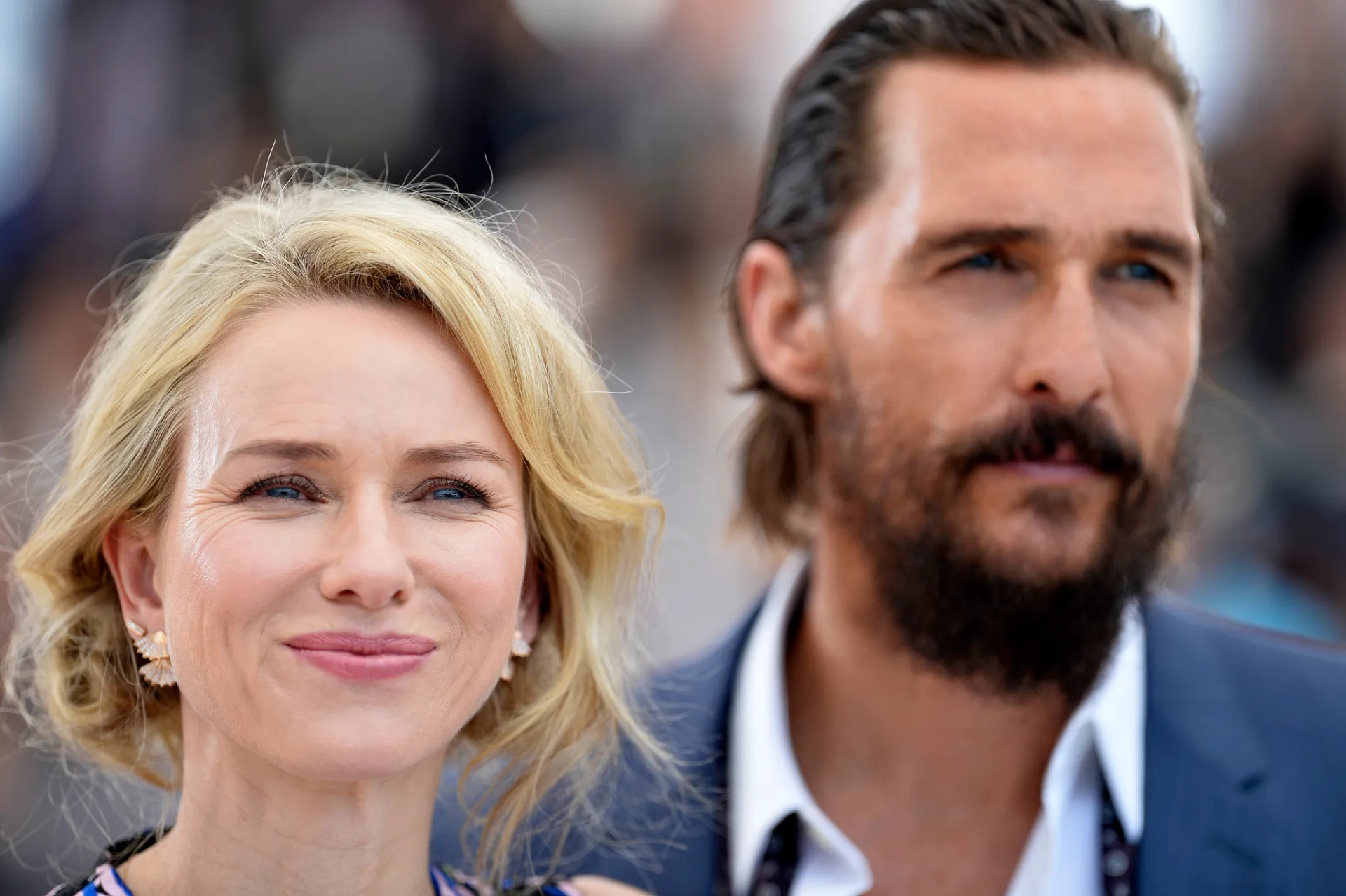 Matthew McConaughey and Naomi Watts at an event for The Sea of Trees (2015)