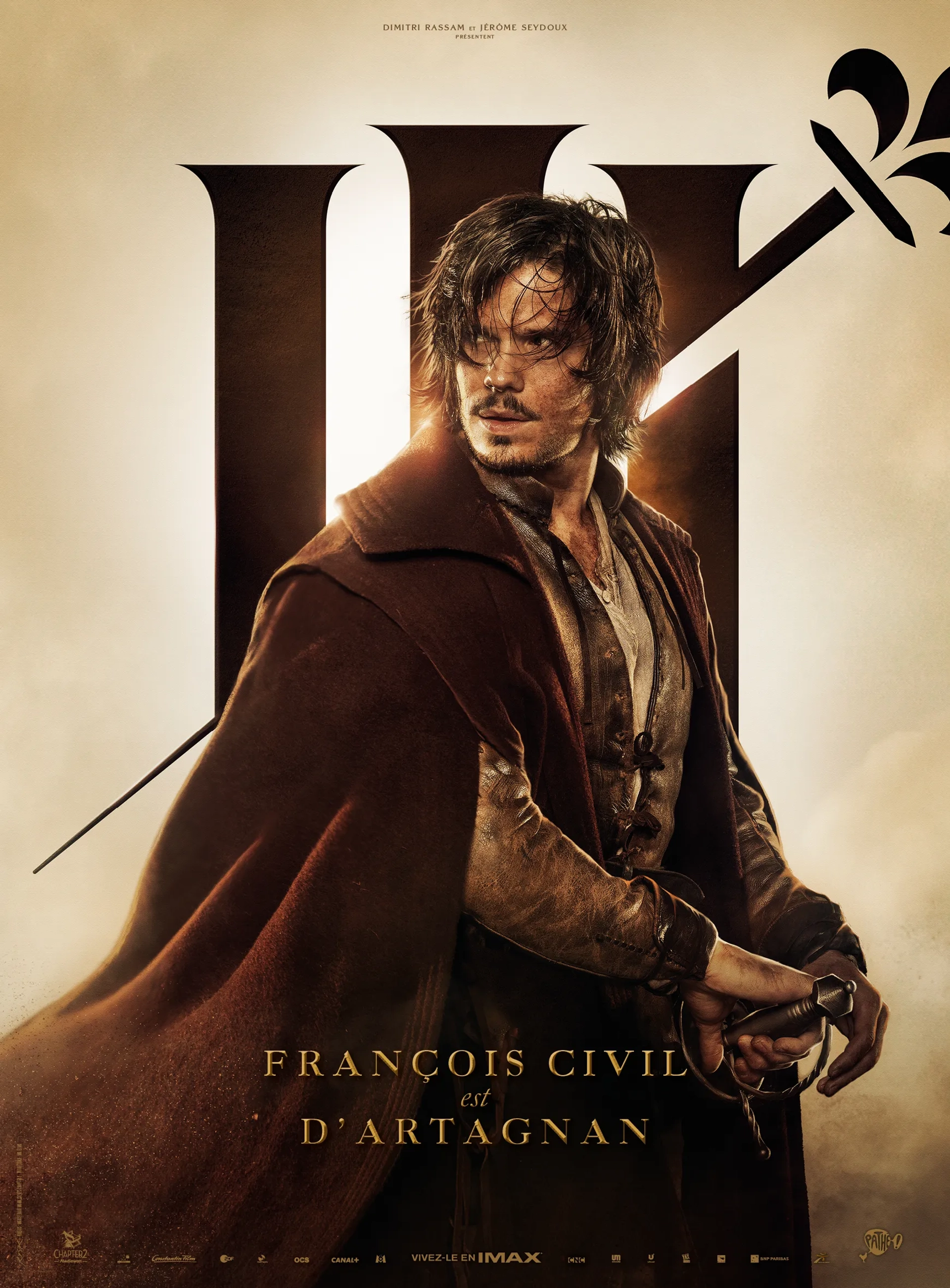 François Civil in The Three Musketeers - Part I: D'Artagnan (2023)