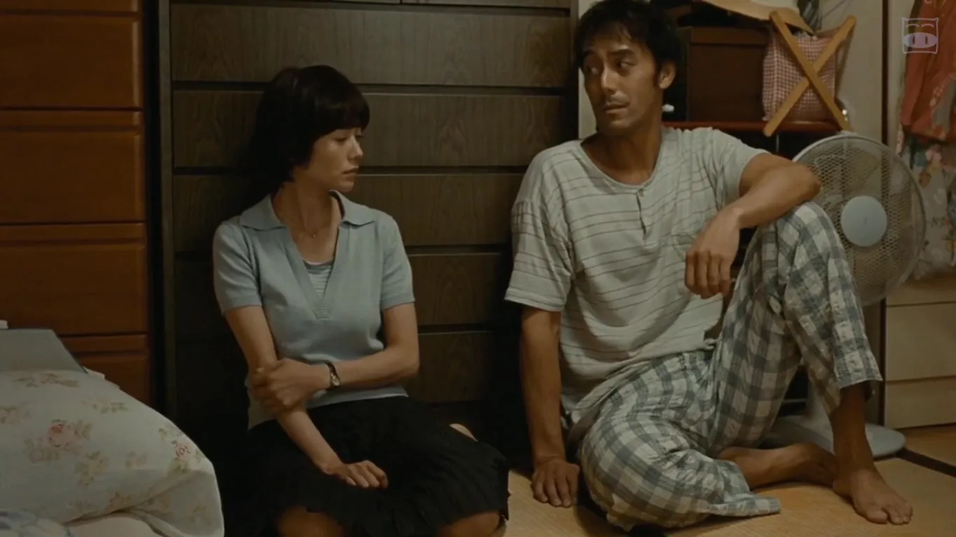 Hiroshi Abe and Yôko Maki in After the Storm (2016)