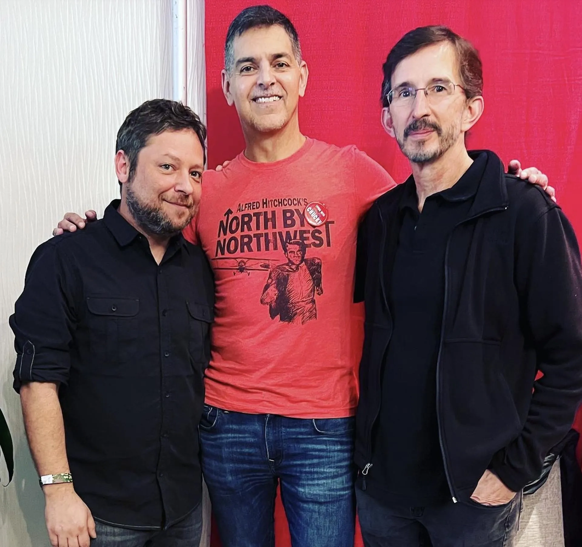 Don Mancini, Tony Gardner, and Alex Vincent in Chucky (2021)